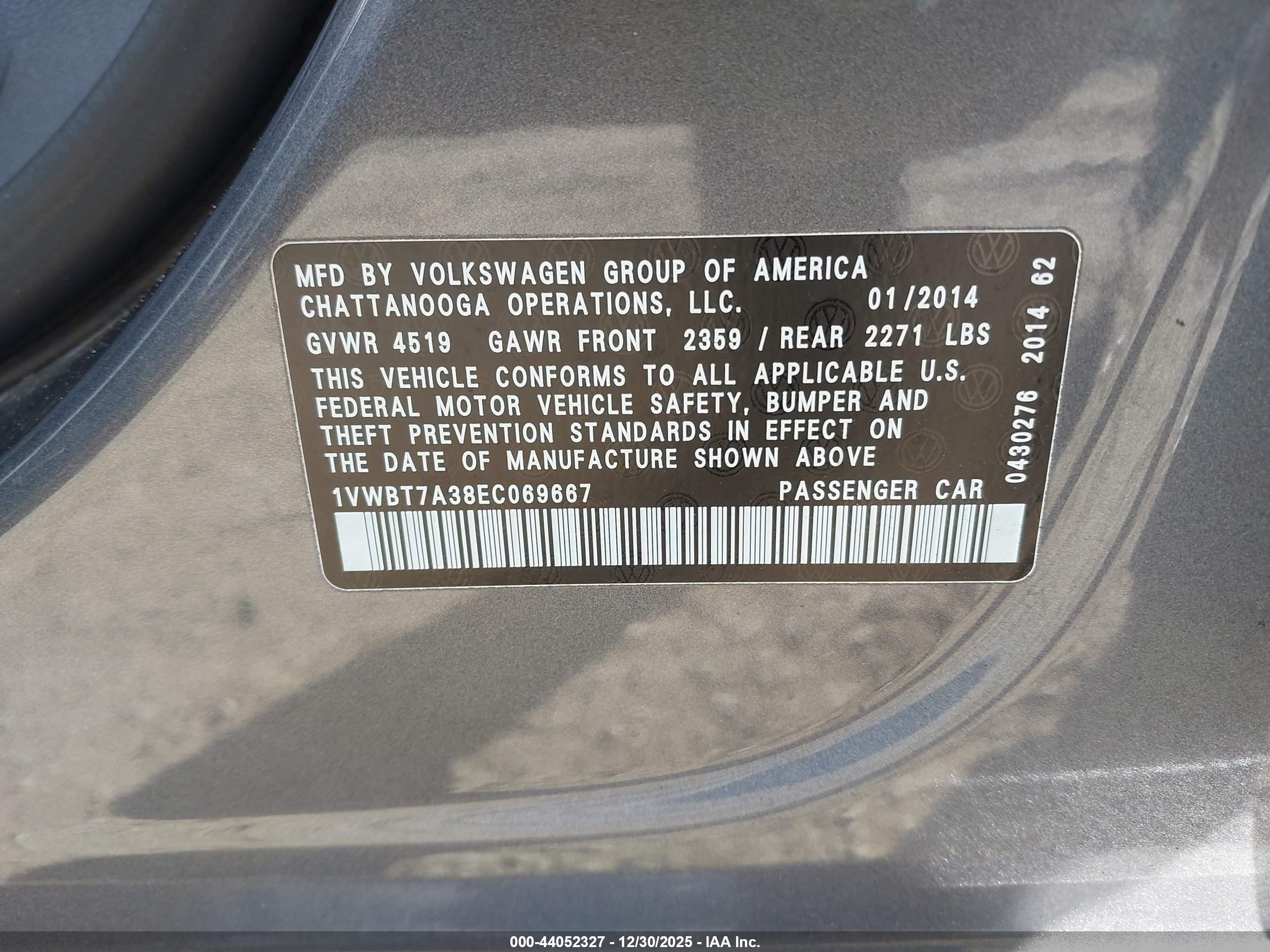 VOLKSWAGEN PASSAT image 9