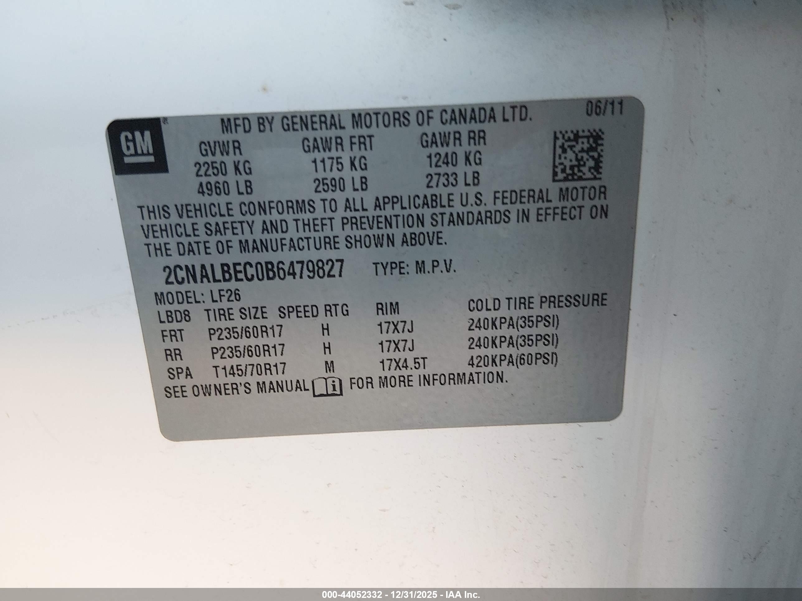 CHEVROLET EQUINOX image 9