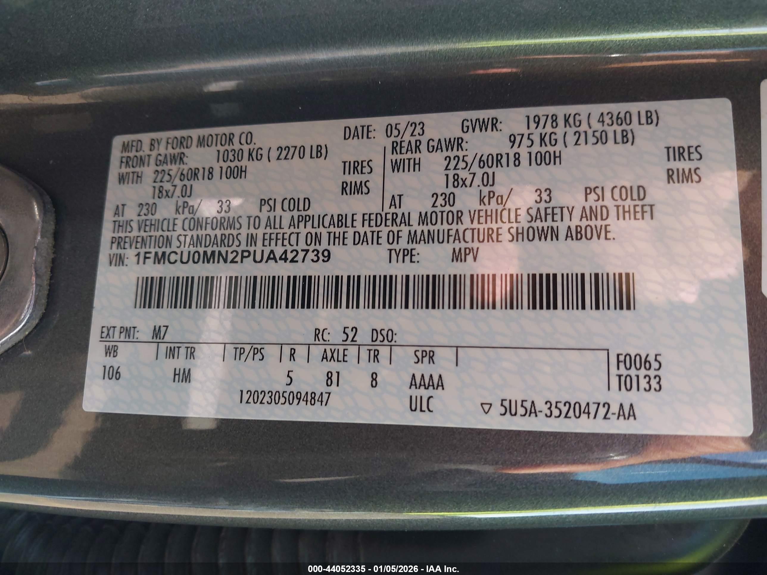 FORD ESCAPE image 9