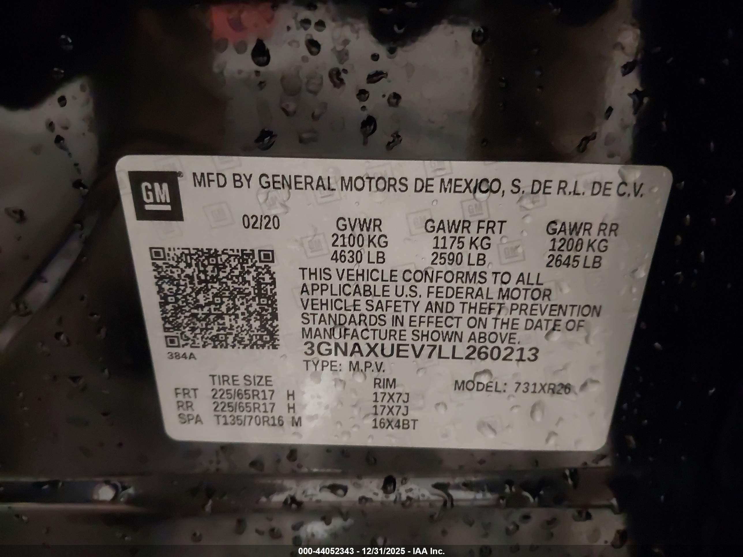 CHEVROLET EQUINOX image 9