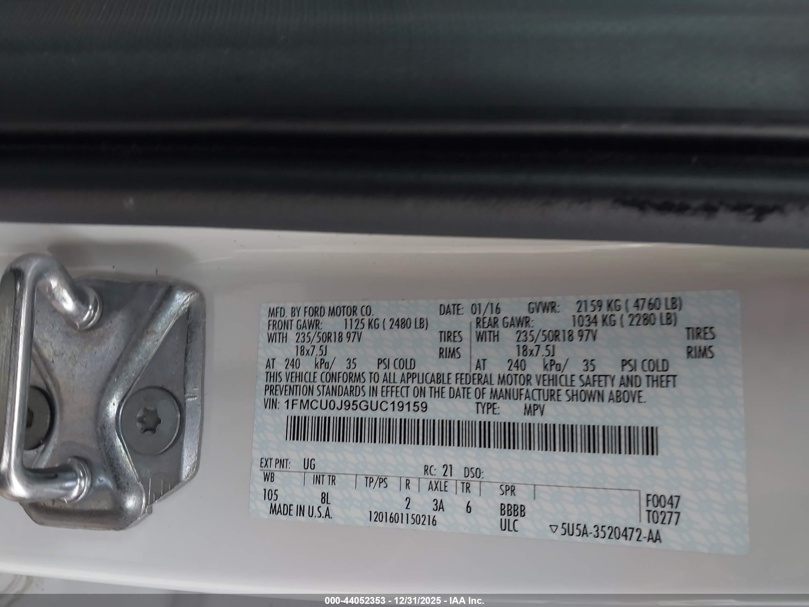 FORD ESCAPE image 9