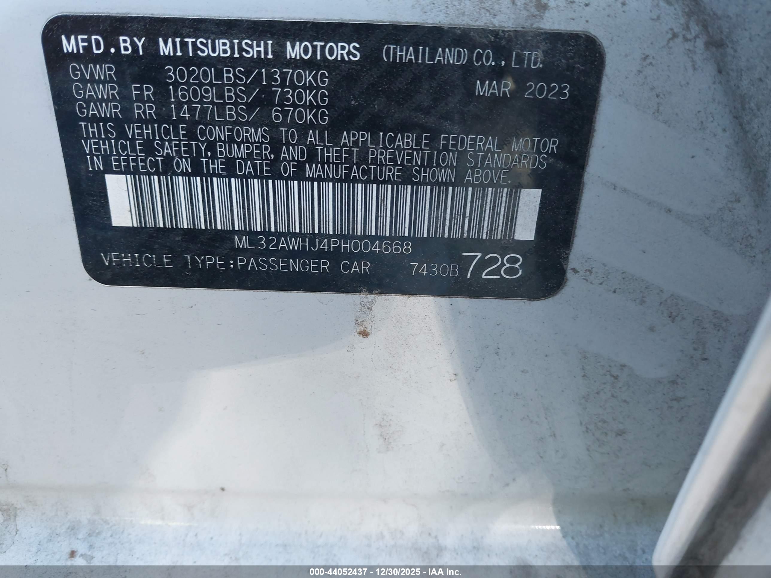 MITSUBISHI MIRAGE image 9
