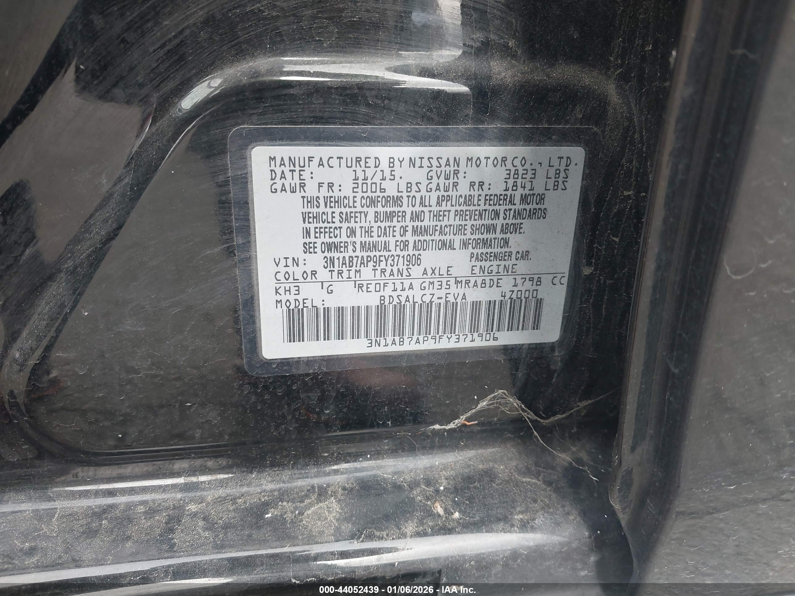 NISSAN SENTRA image 9