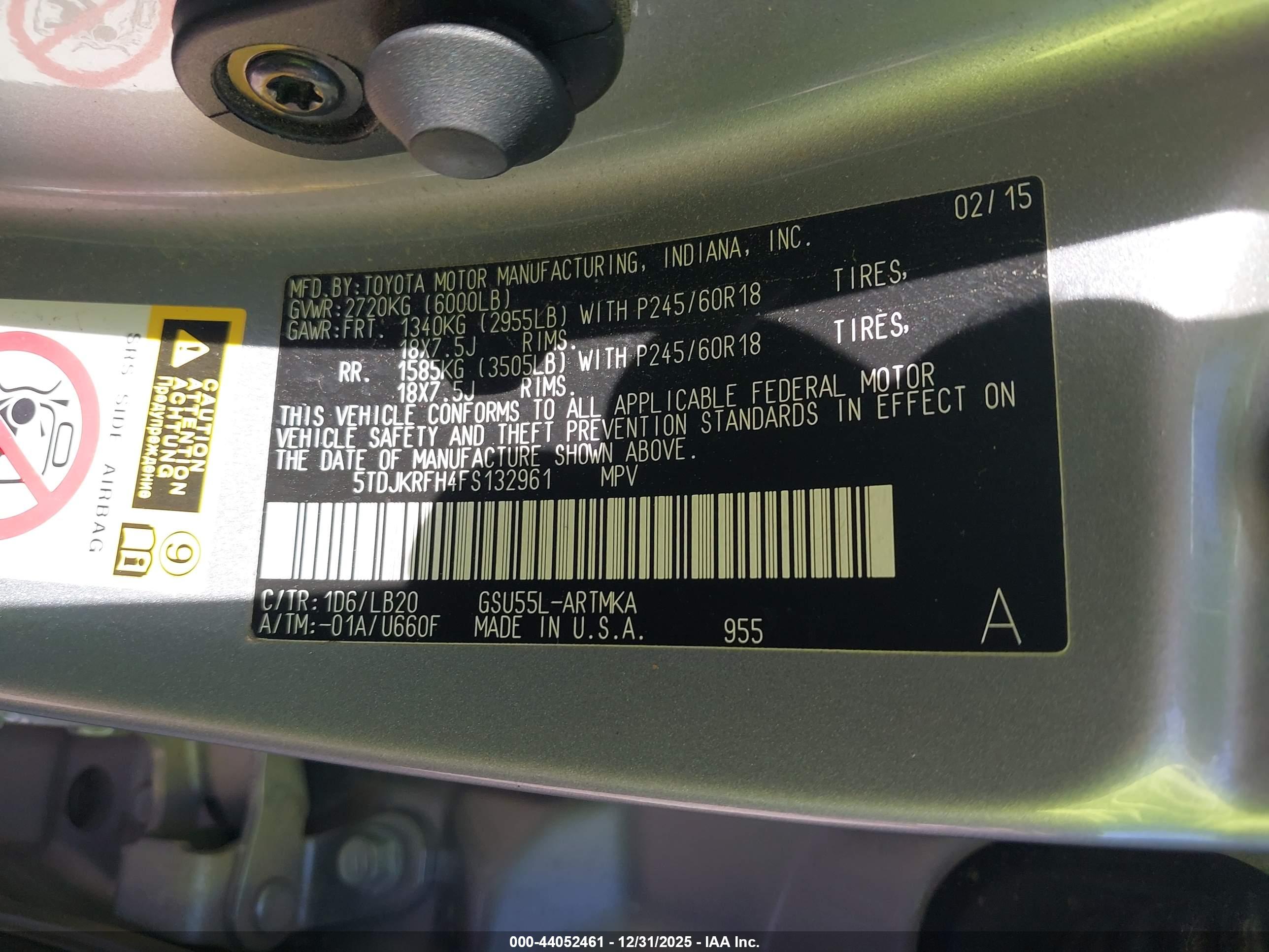 TOYOTA HIGHLANDER image 9