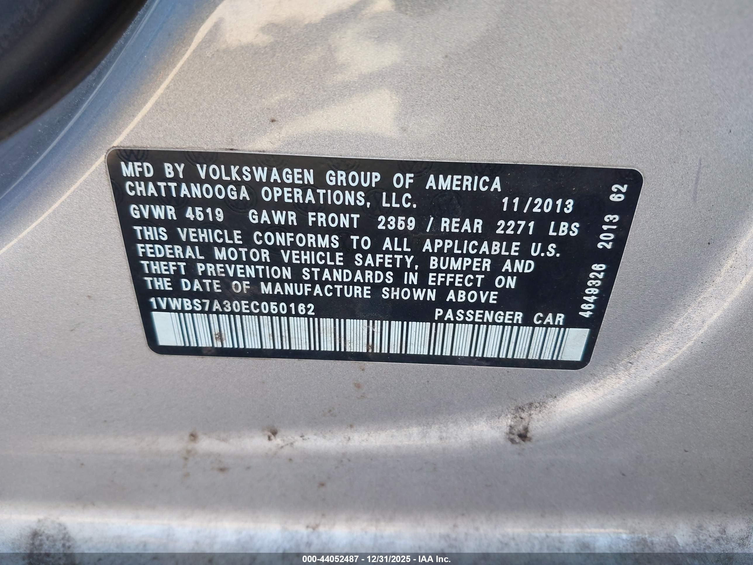 VOLKSWAGEN PASSAT image 9