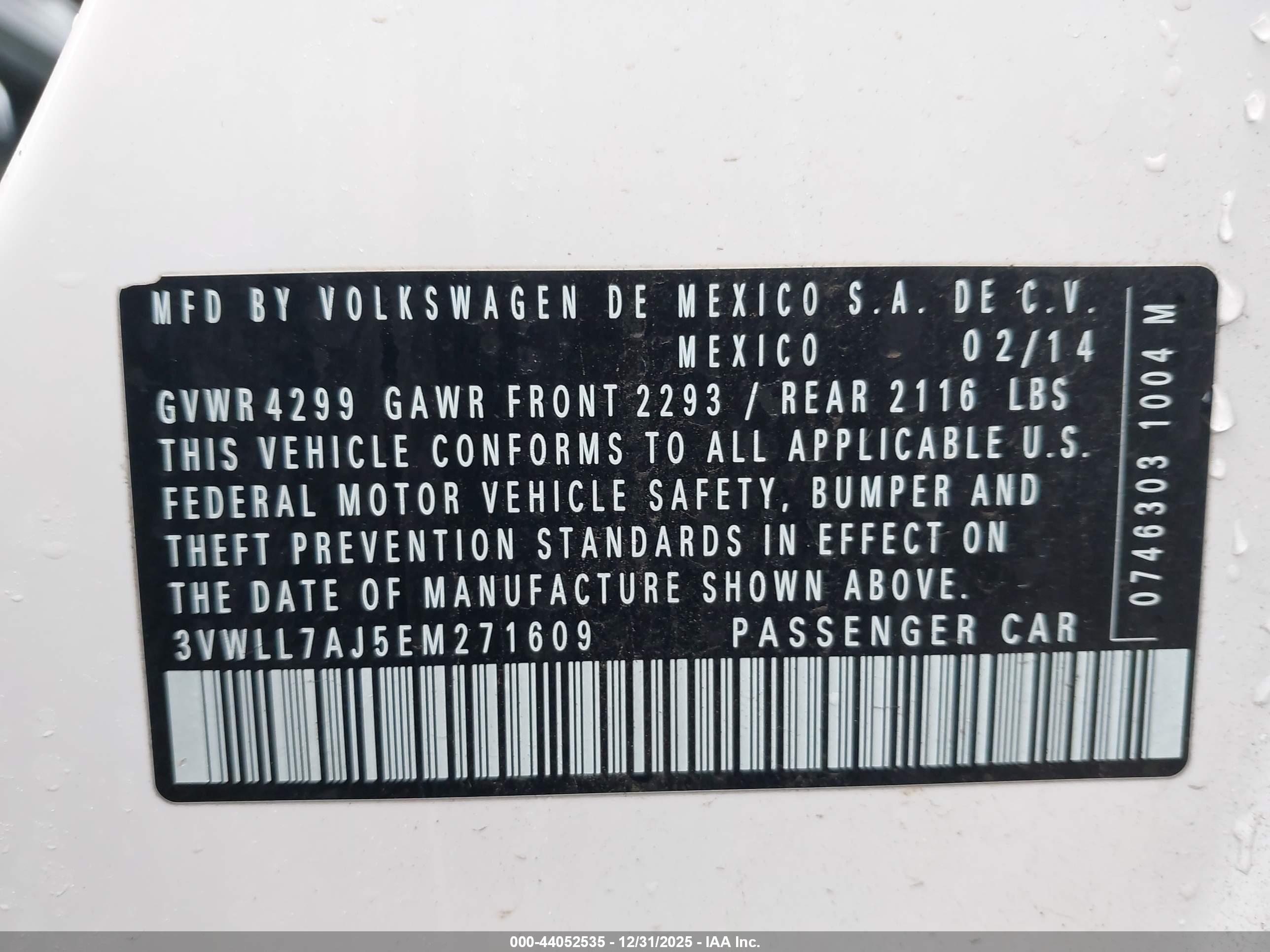 VOLKSWAGEN JETTA image 9
