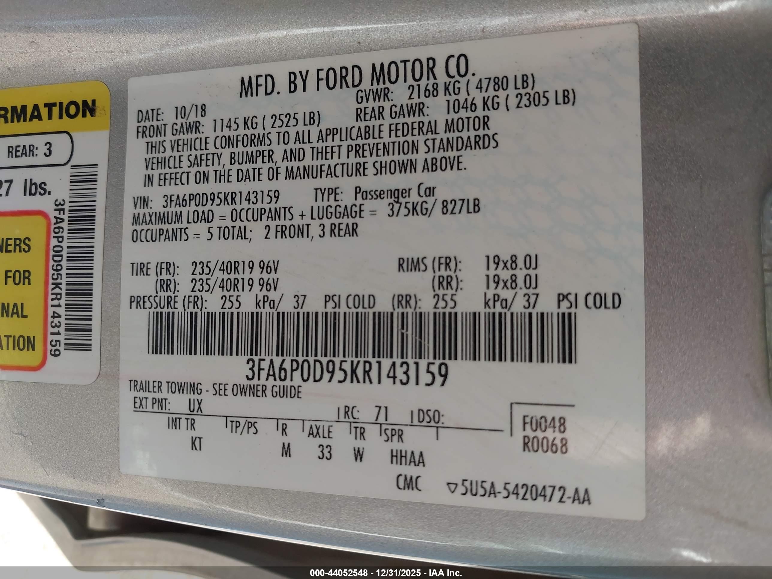 FORD FUSION image 9