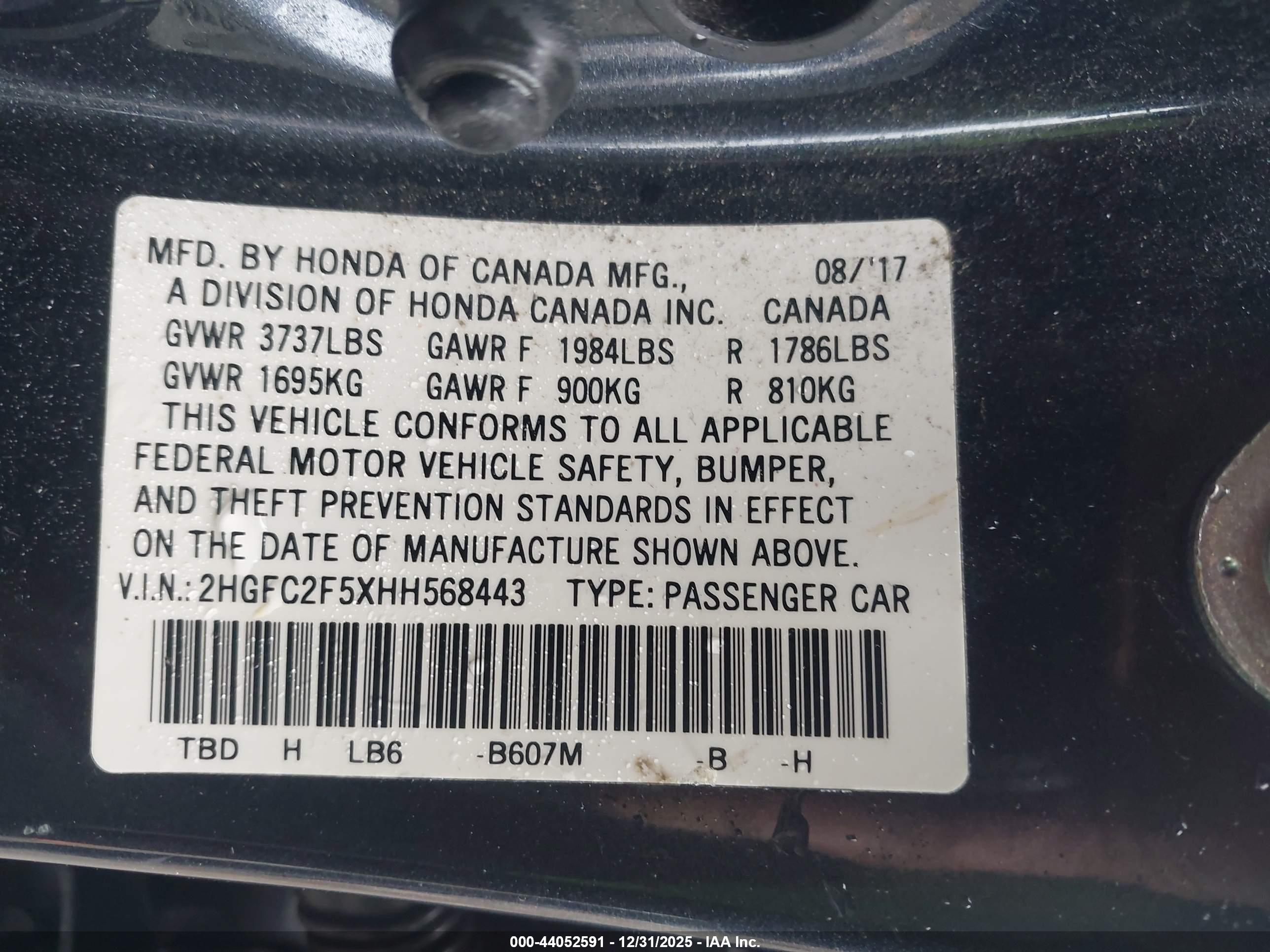 HONDA CIVIC image 9