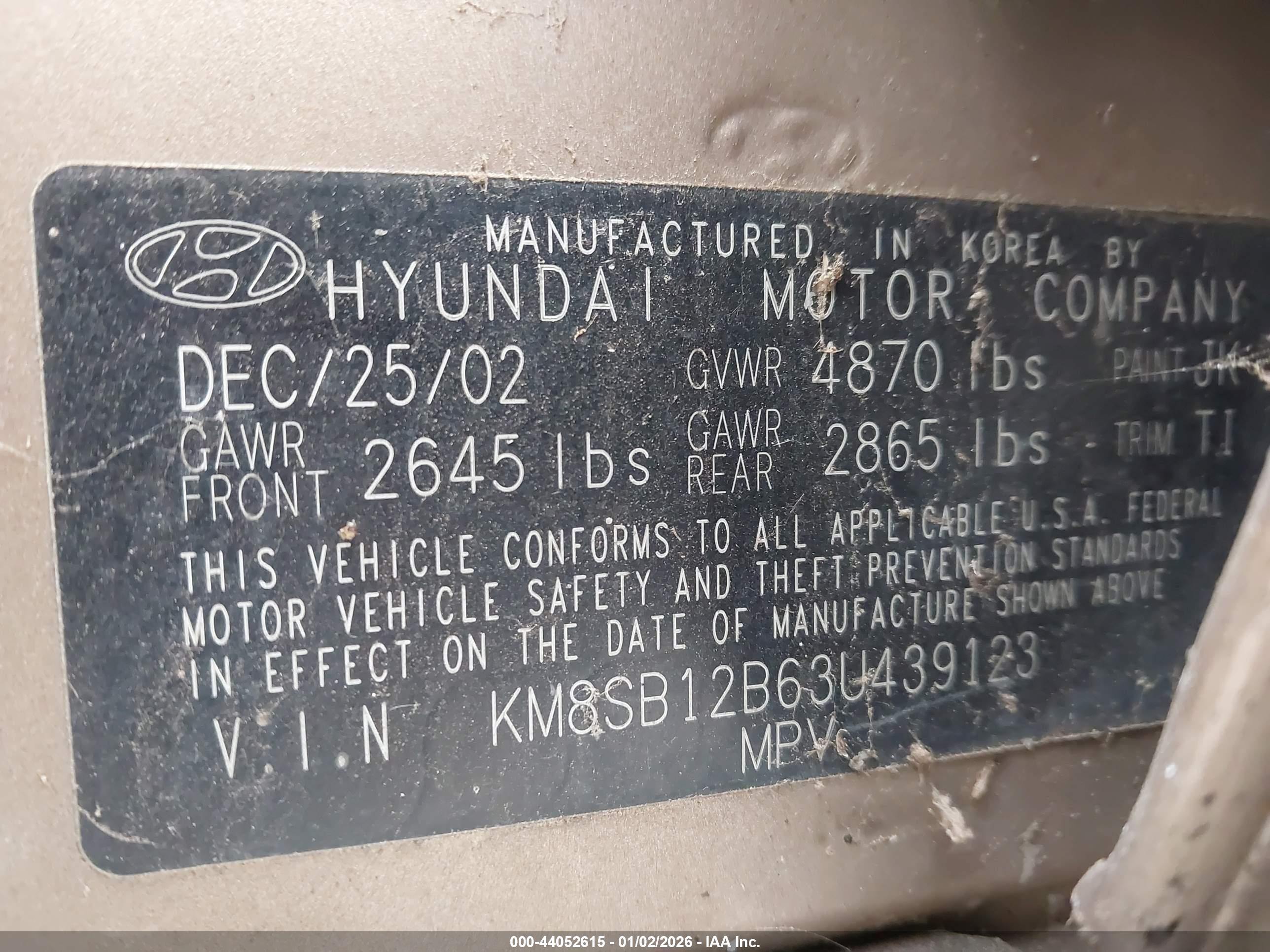 HYUNDAI SANTA image 9