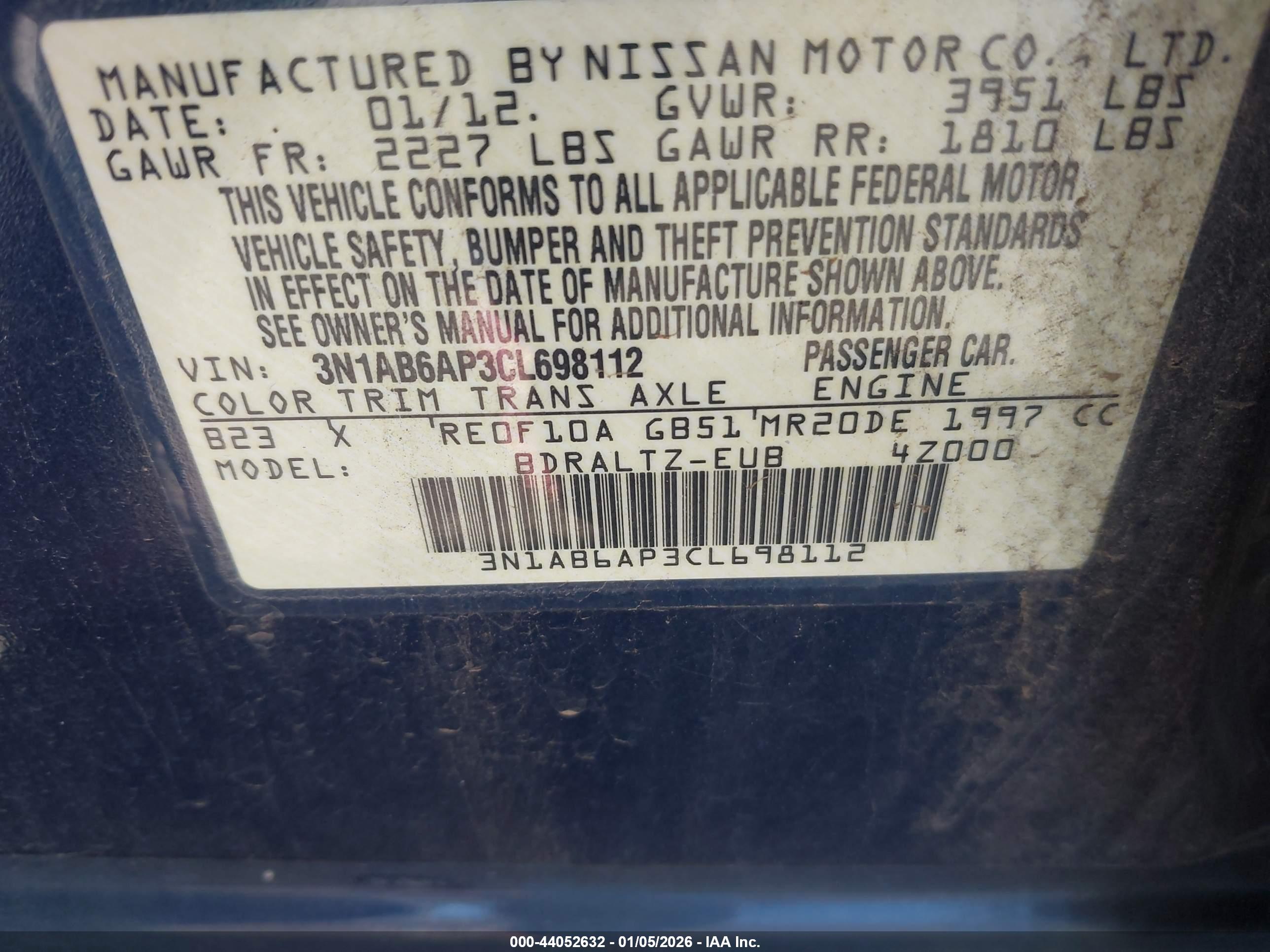 NISSAN SENTRA image 9