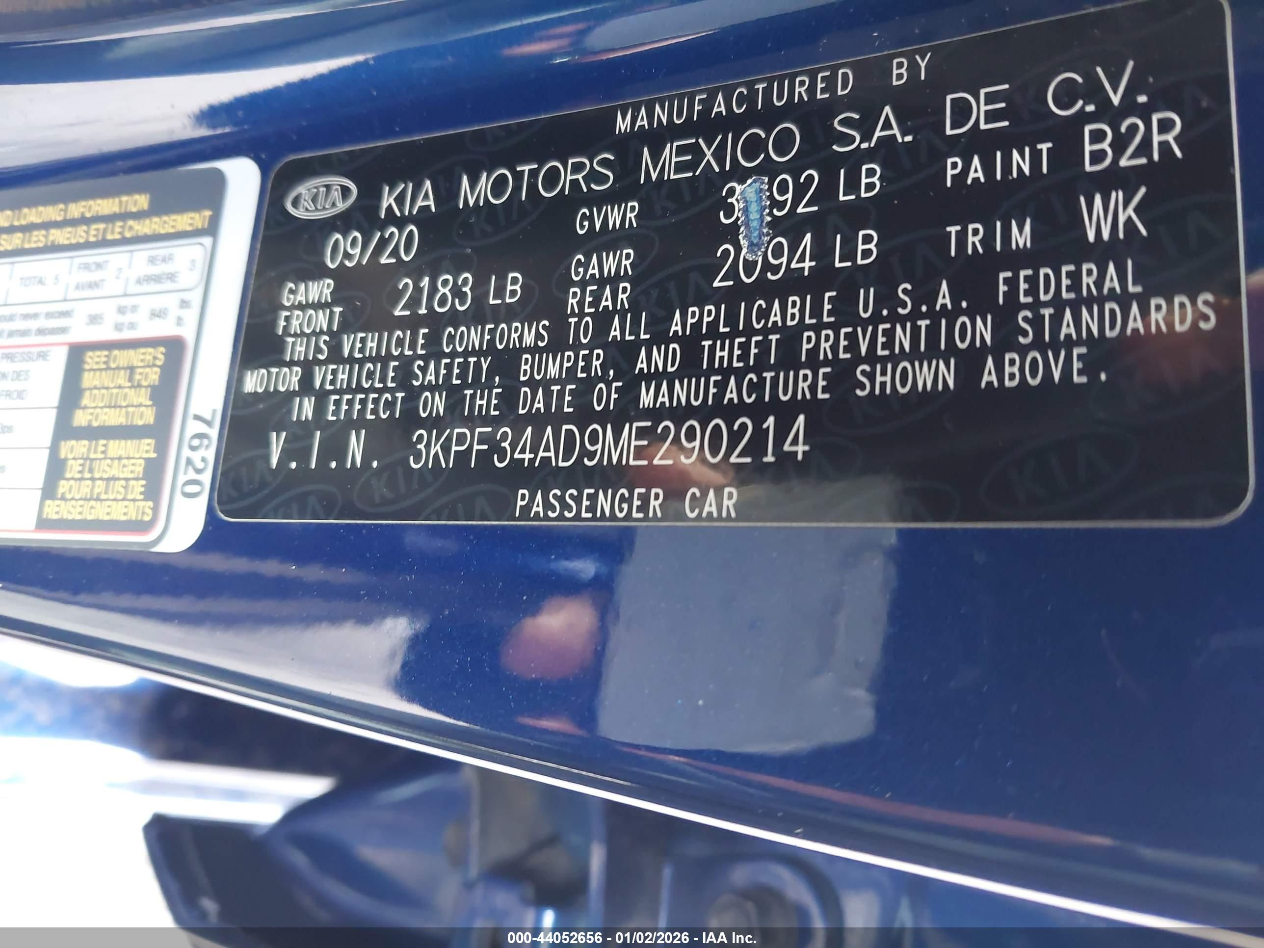 KIA FORTE image 9