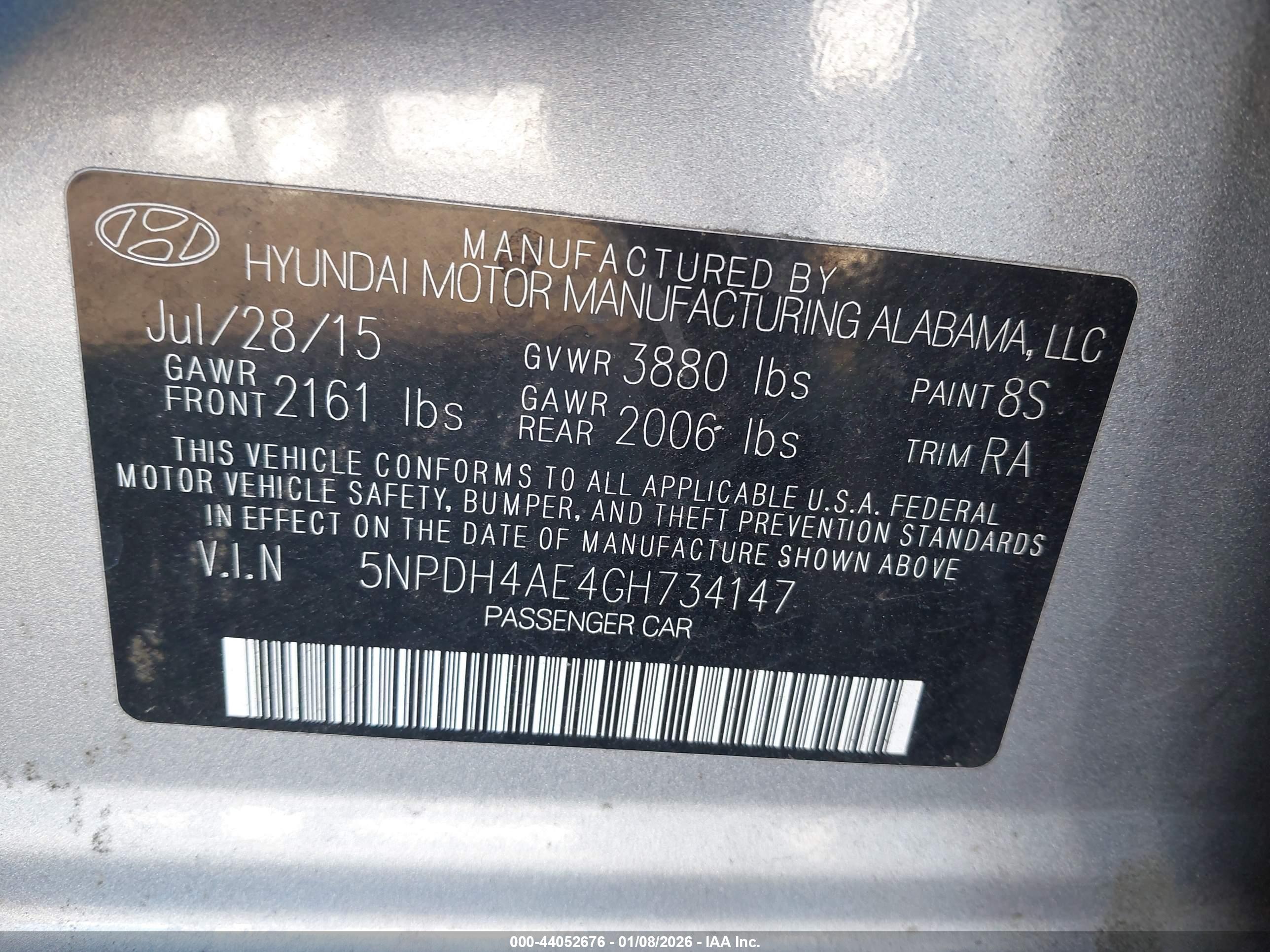 HYUNDAI ELANTRA image 9
