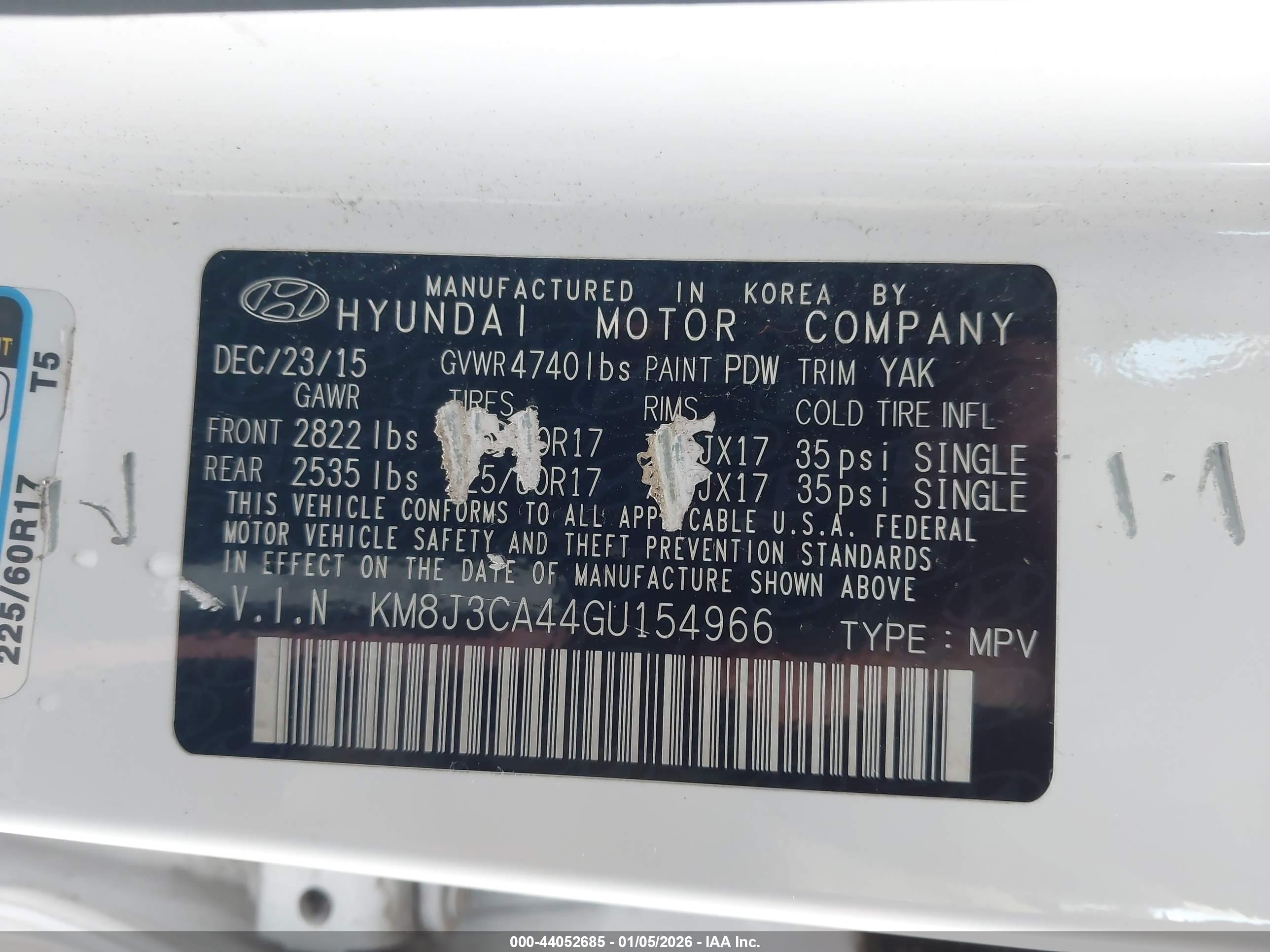 HYUNDAI TUCSON image 9