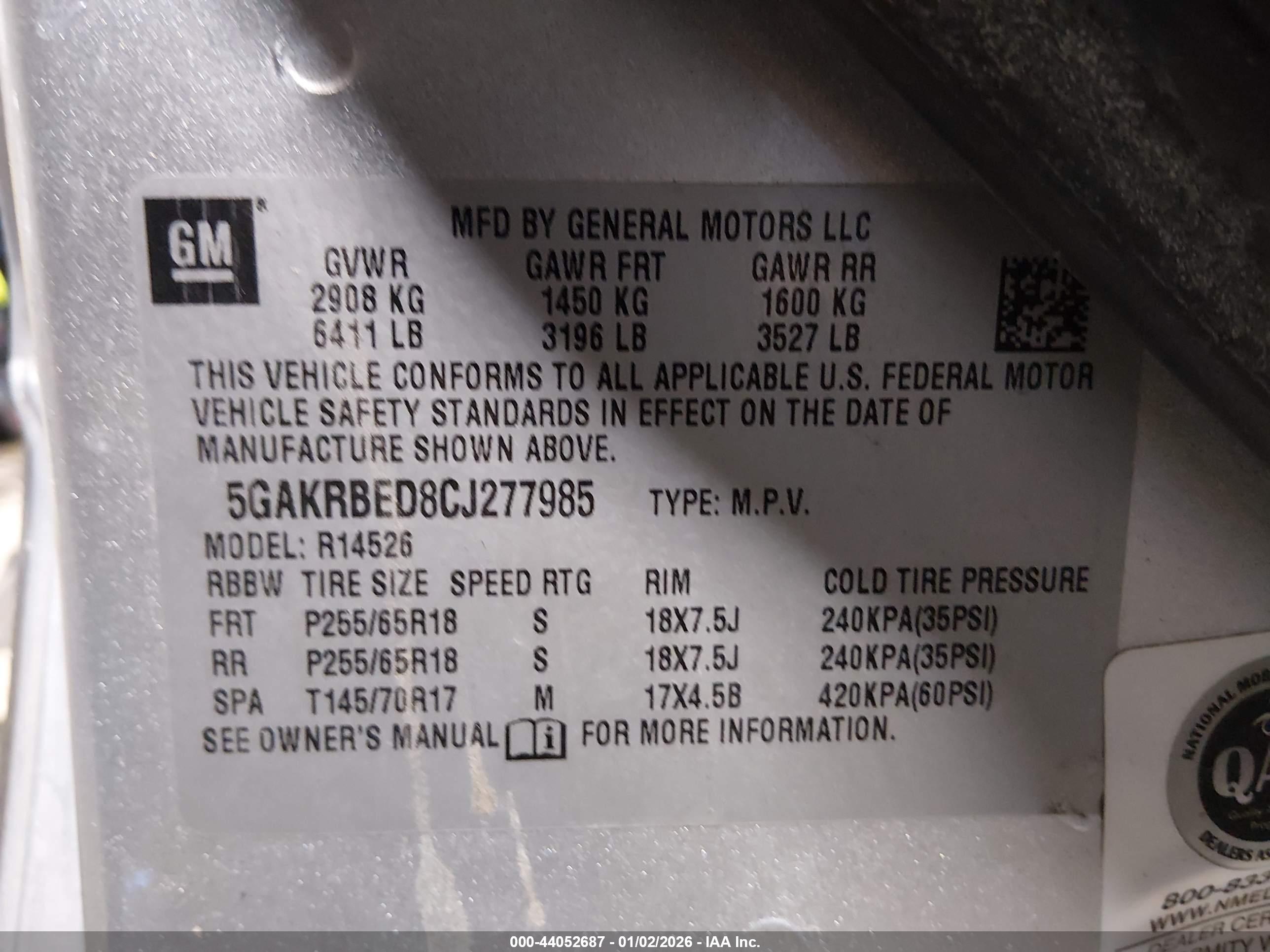 BUICK ENCLAVE image 9