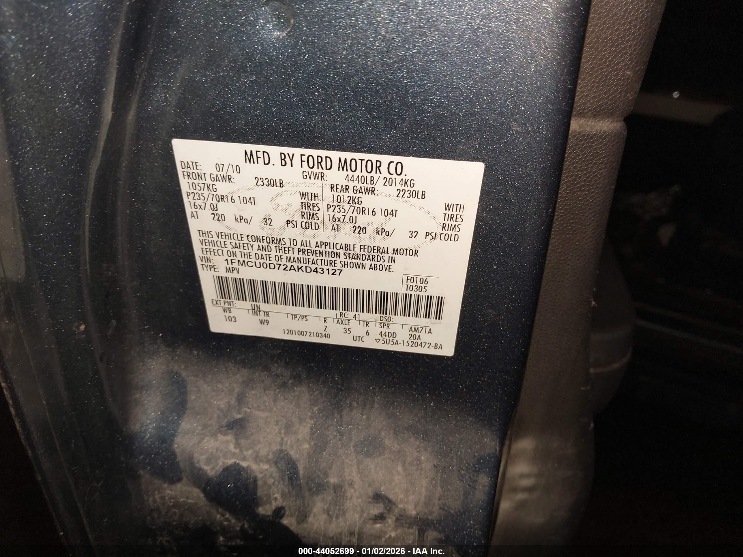 FORD ESCAPE image 9