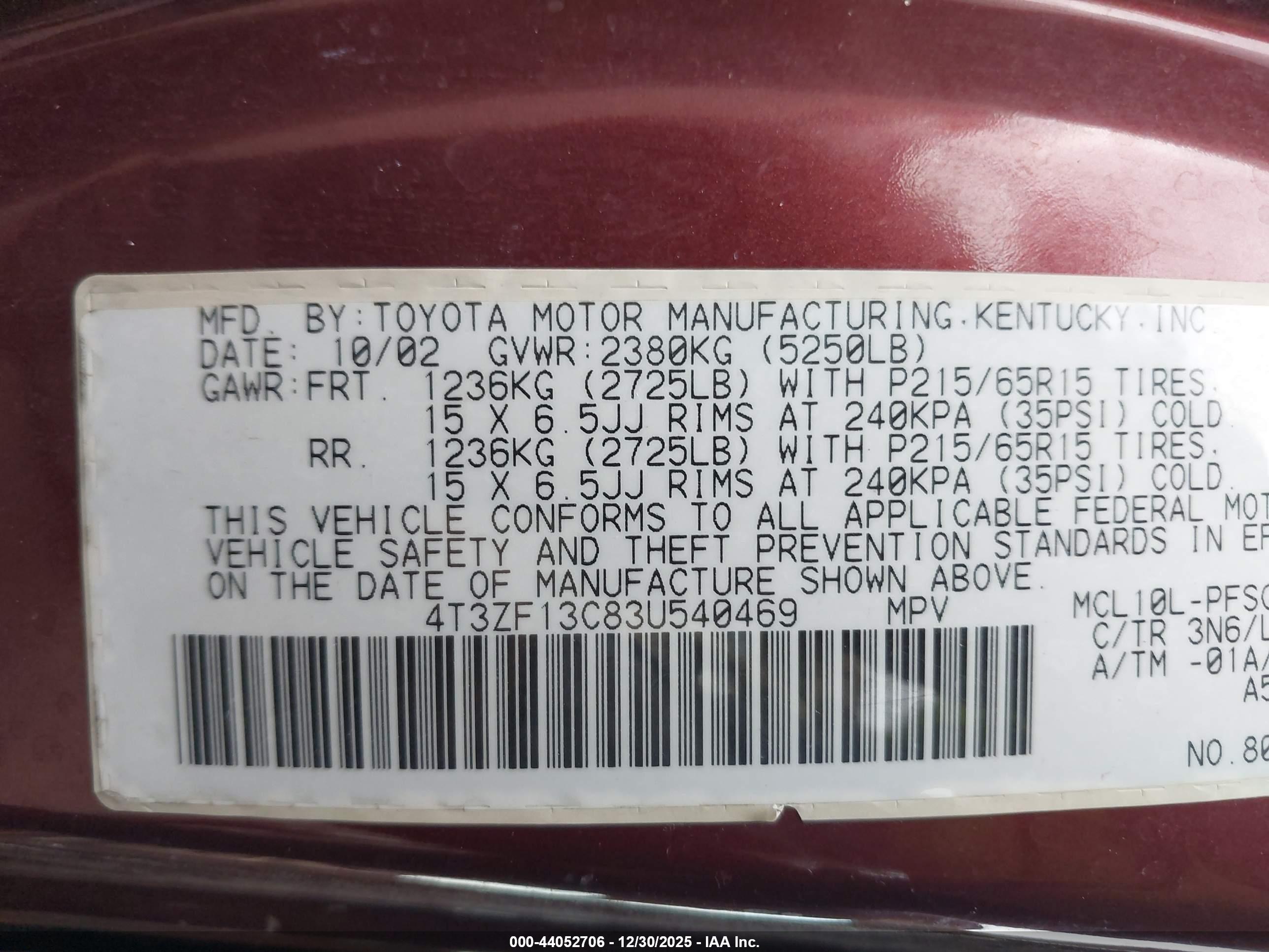 TOYOTA SIENNA image 9