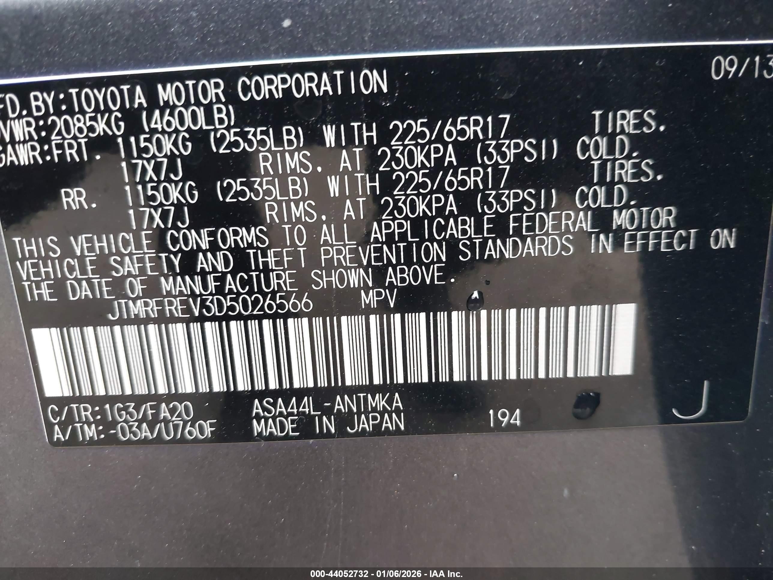TOYOTA RAV4 image 9
