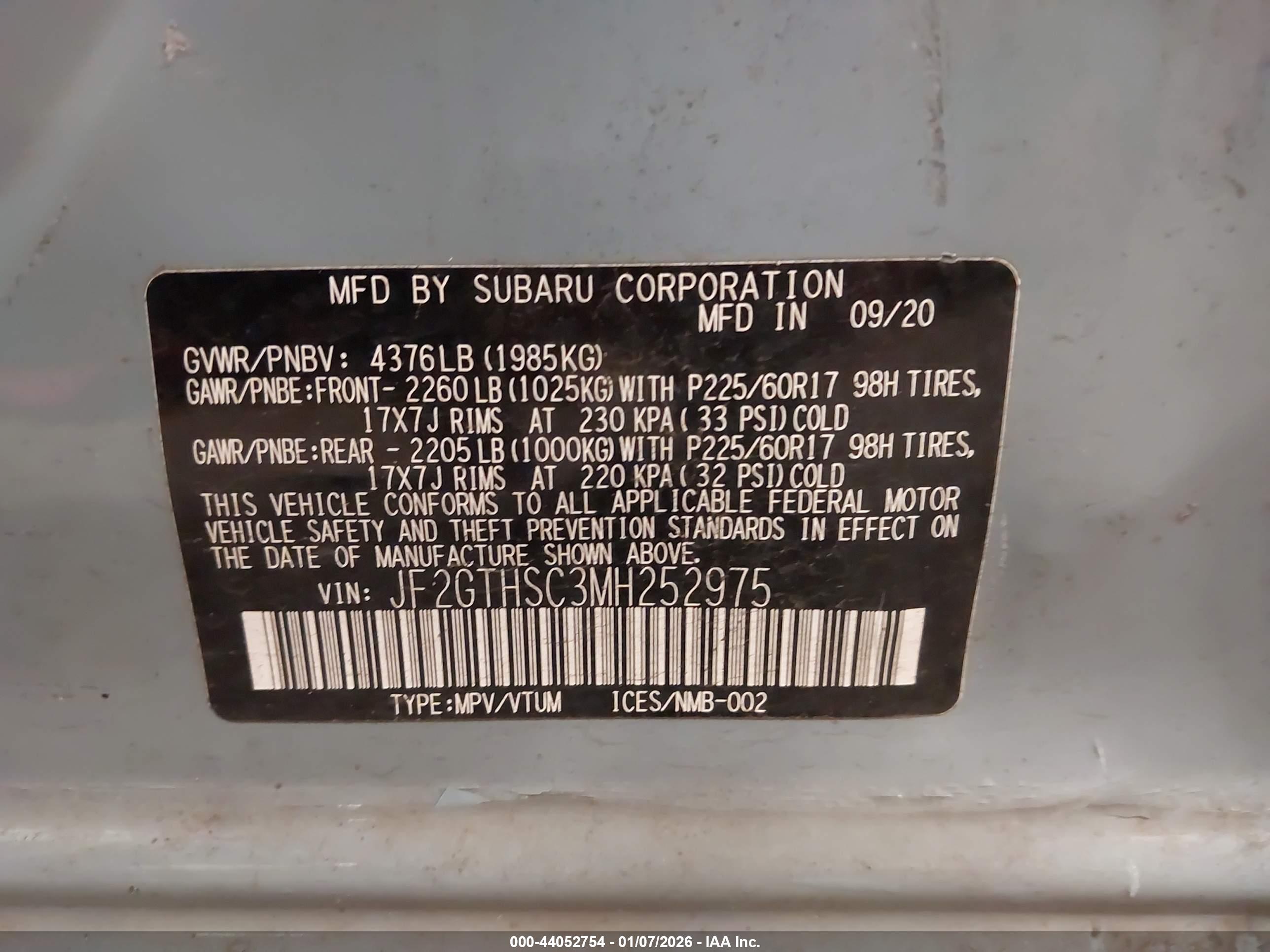 SUBARU CROSSTREK image 9