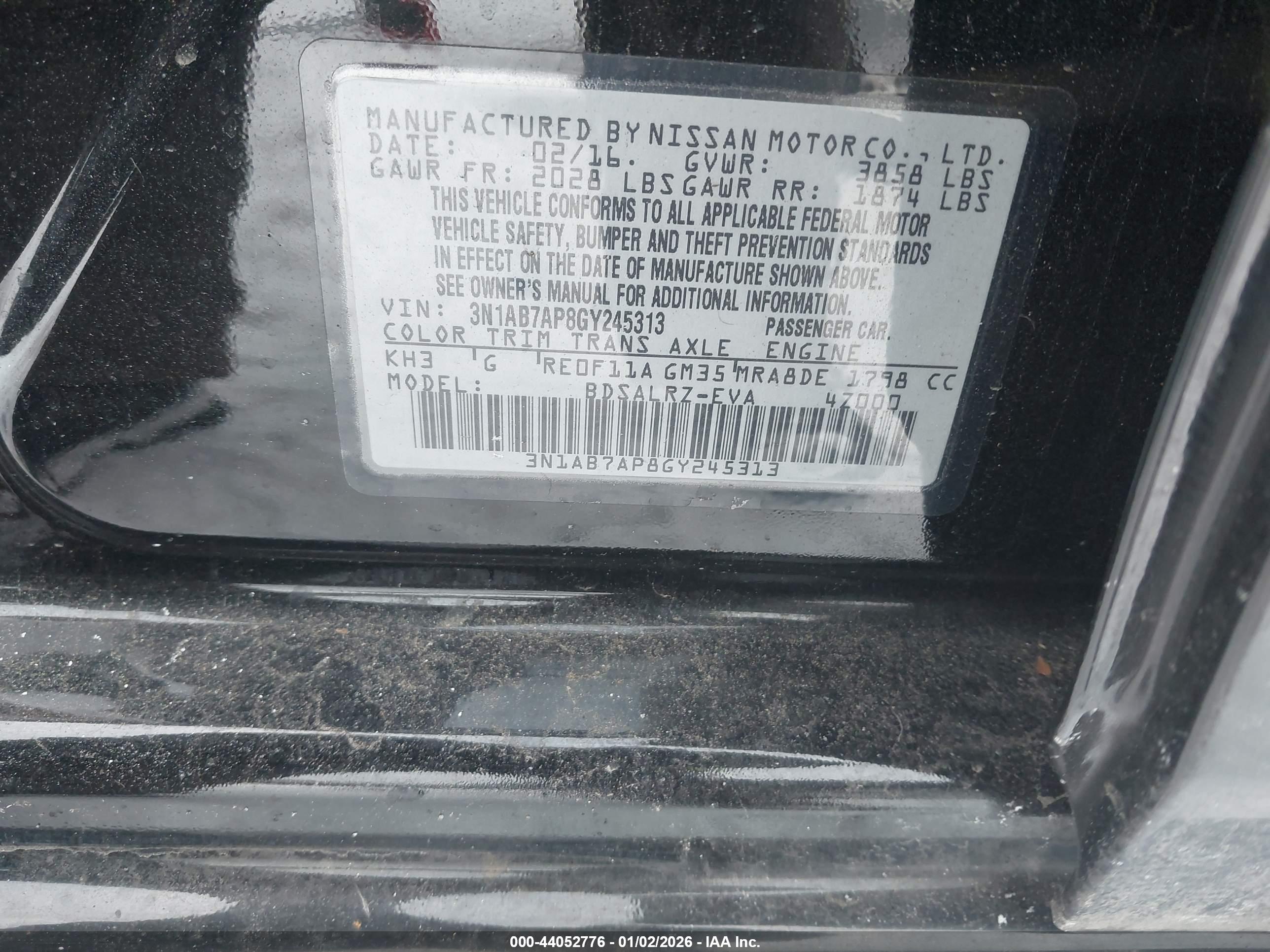 NISSAN SENTRA image 9
