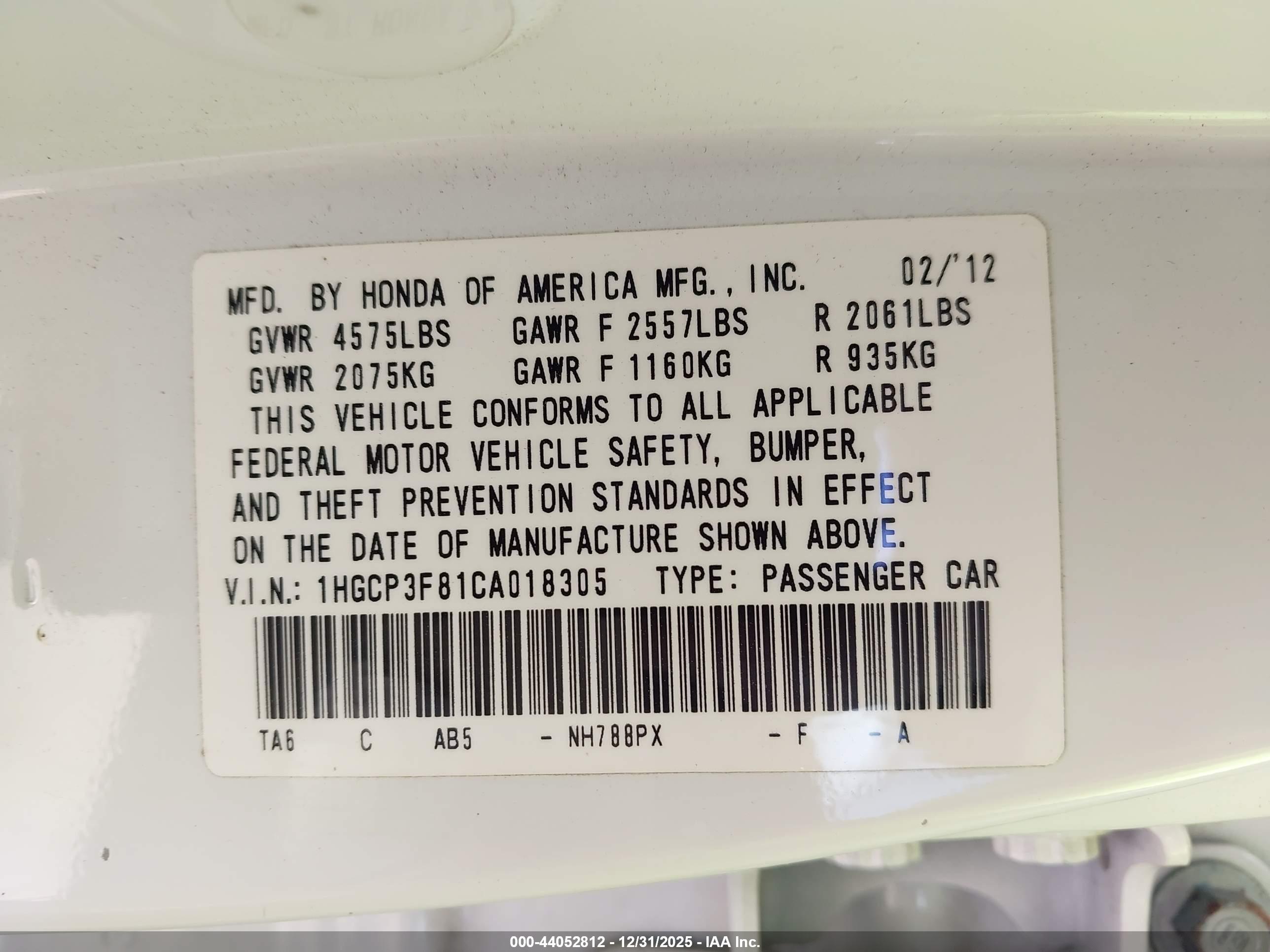 HONDA ACCORD image 9