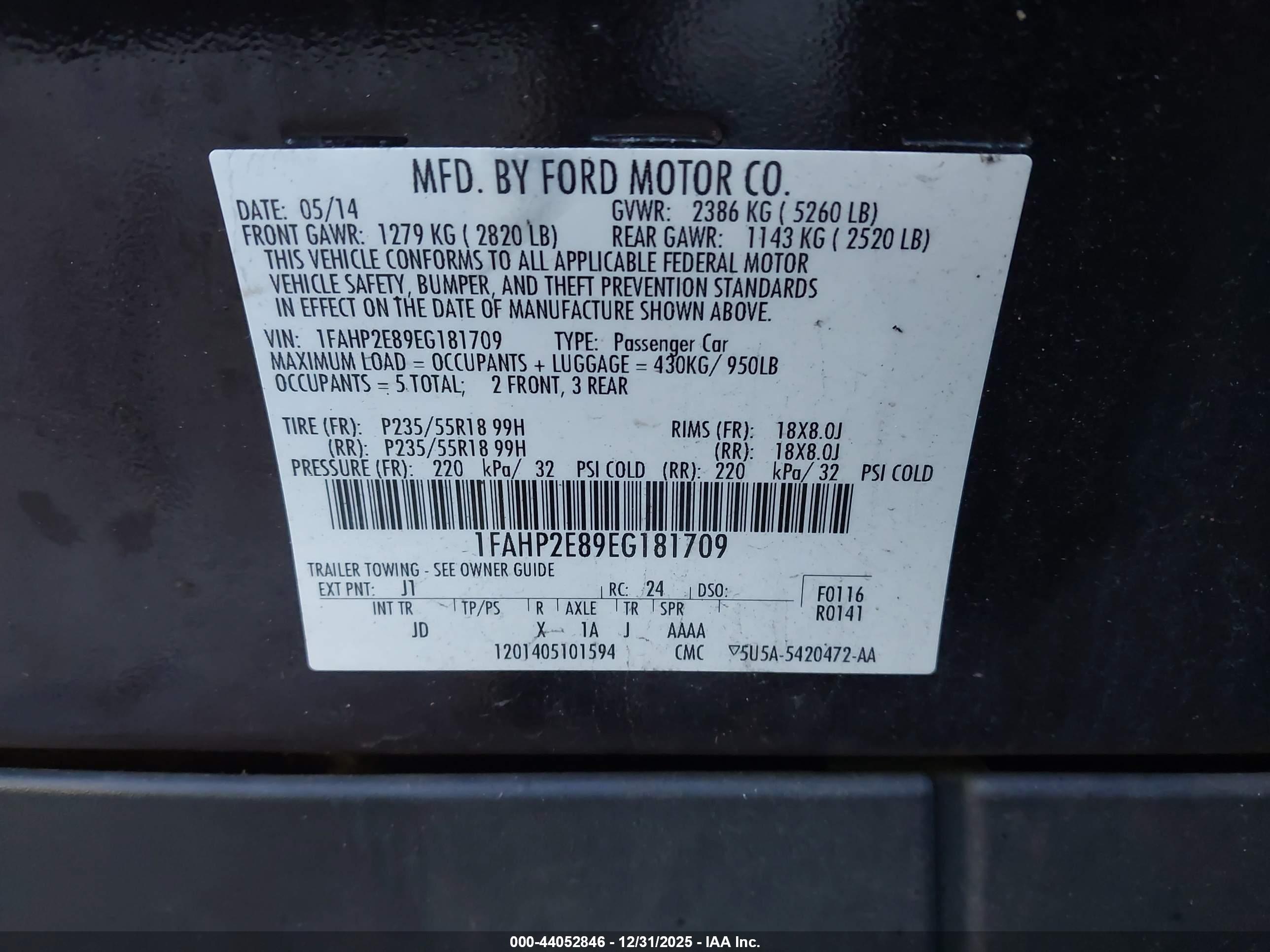 FORD TAURUS image 9