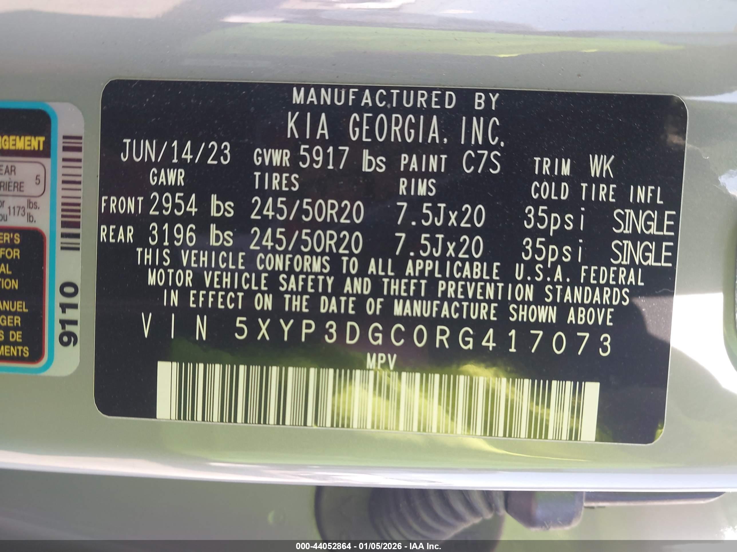 KIA TELLURIDE image 9