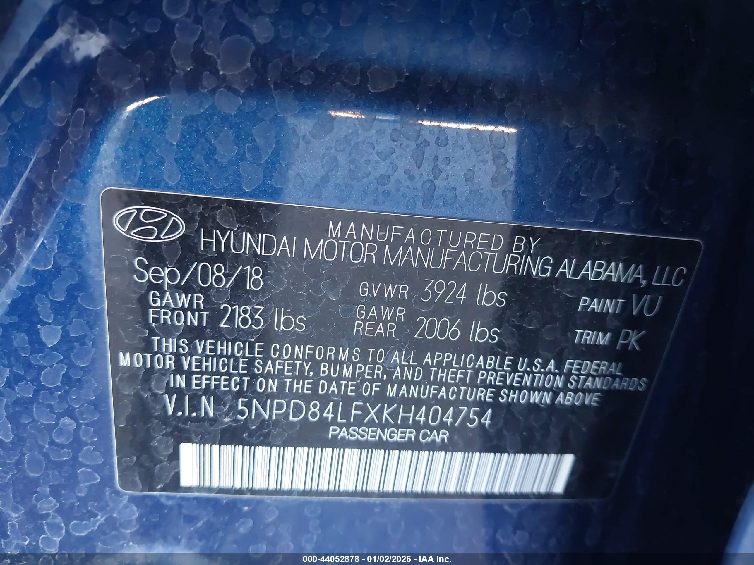 HYUNDAI ELANTRA image 9