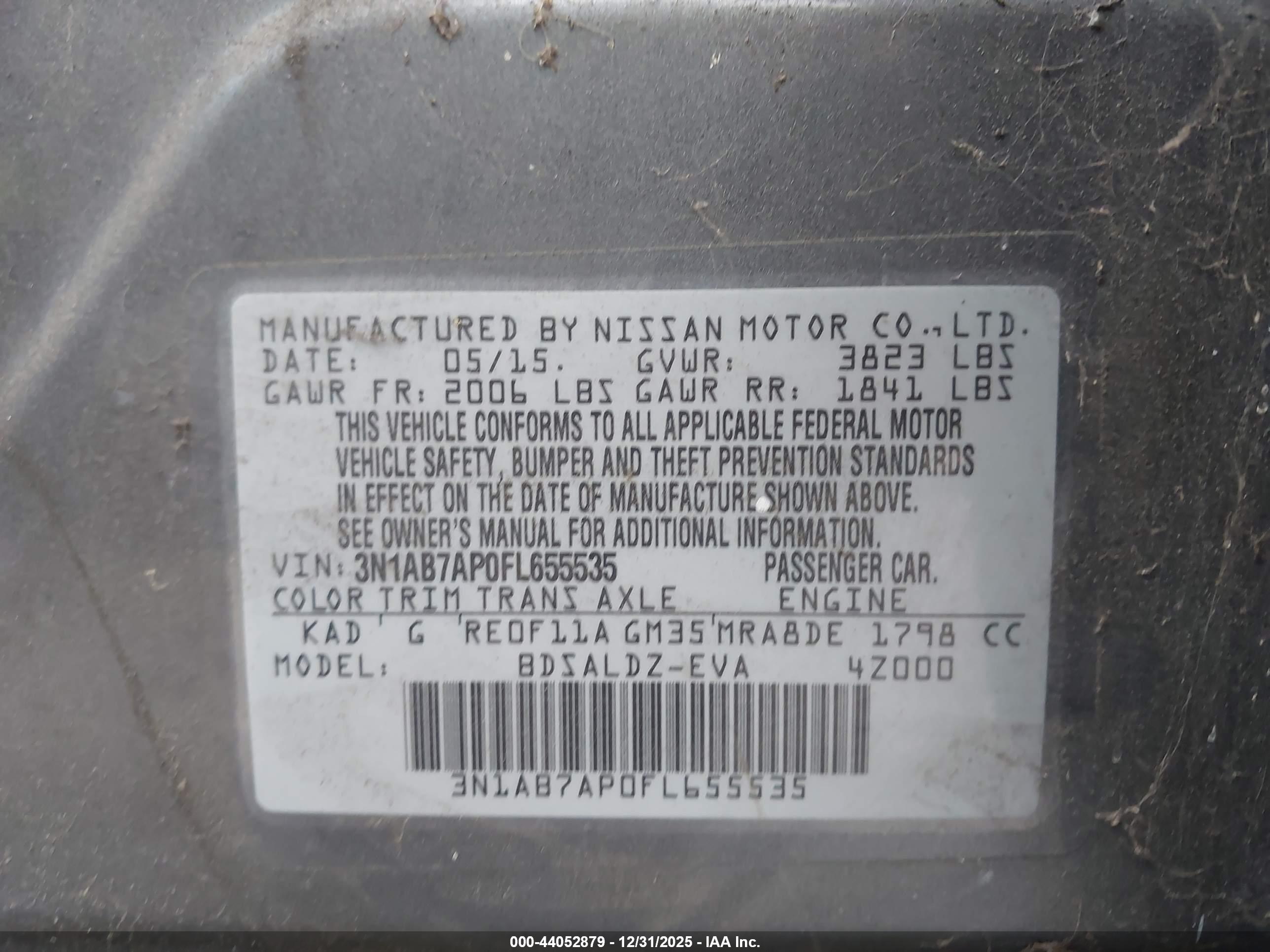 NISSAN SENTRA image 9