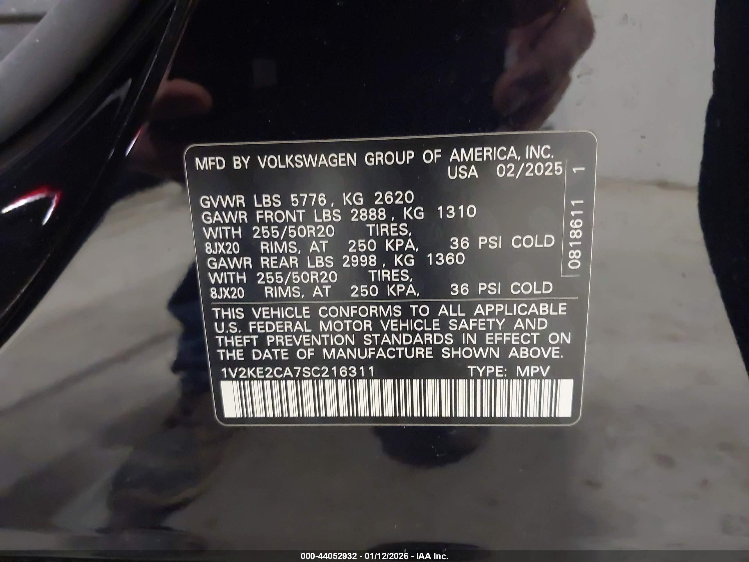 VOLKSWAGEN ATLAS image 9
