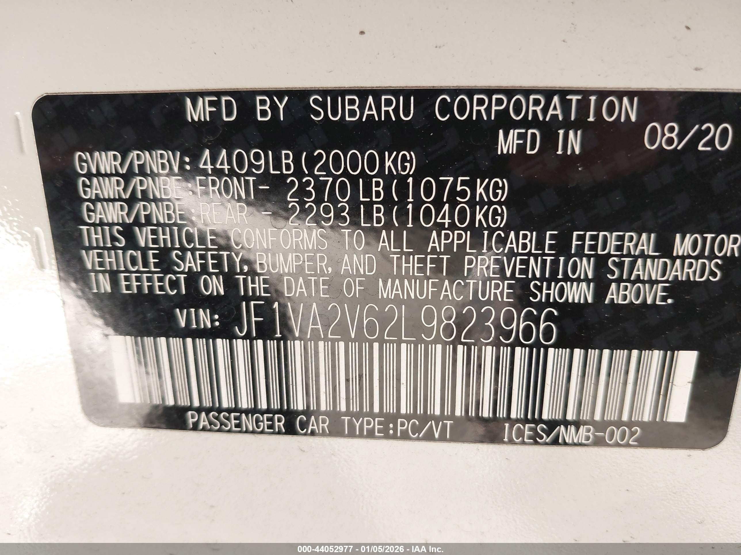 SUBARU WRX image 9