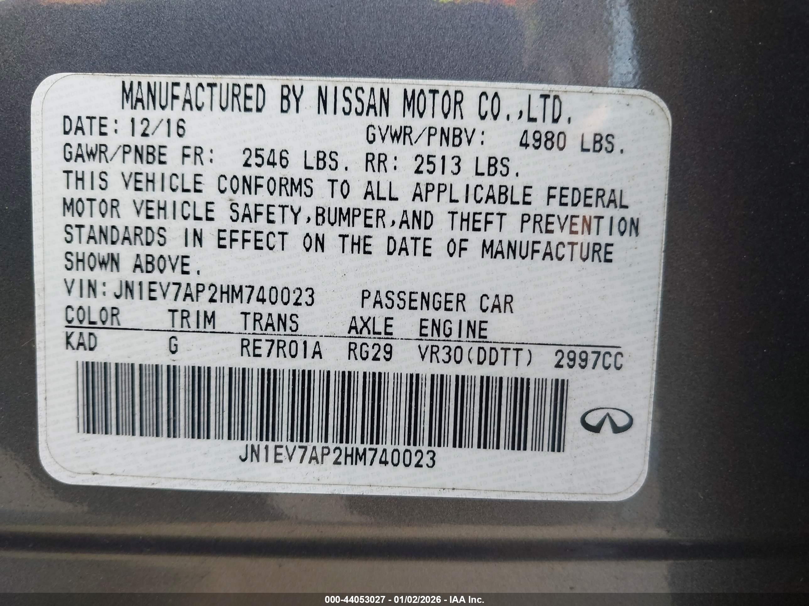 INFINITI Q50 image 9