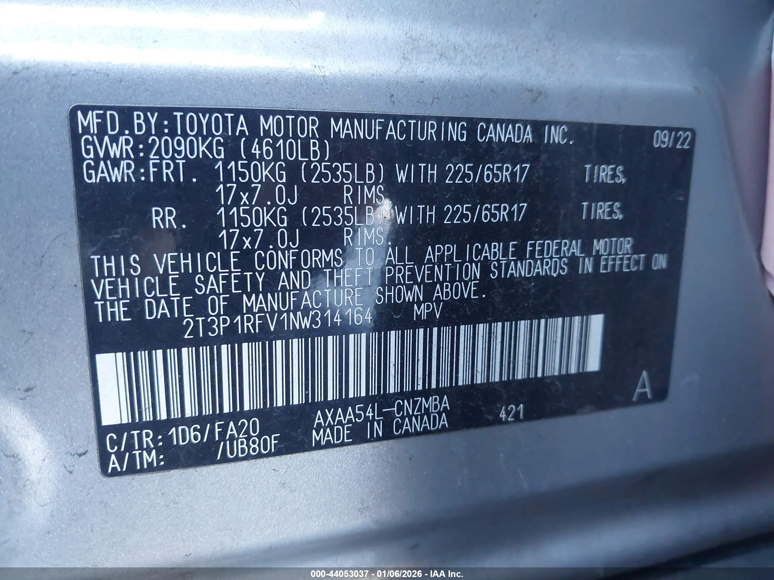 TOYOTA RAV4 image 9