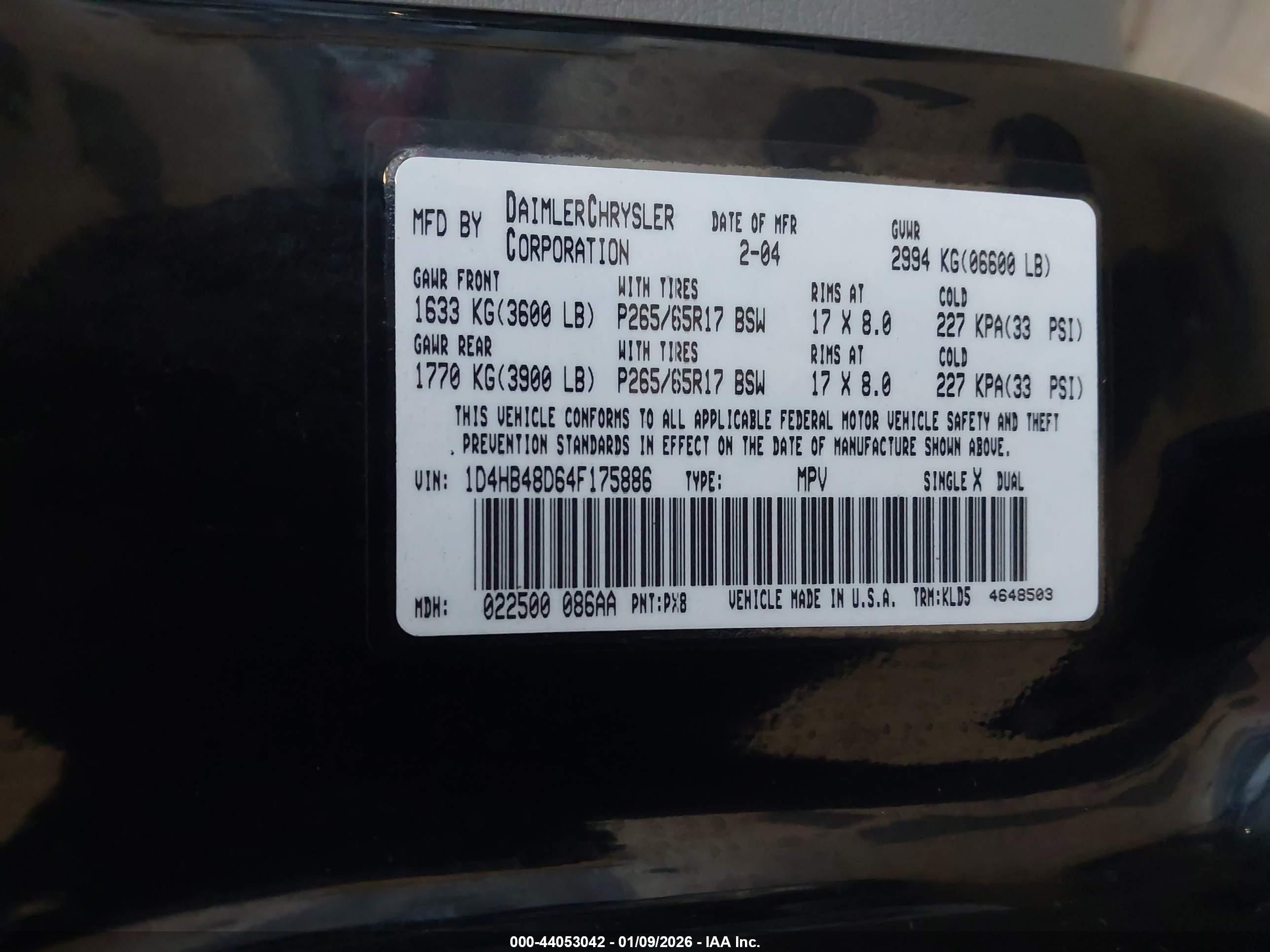 DODGE DURANGO image 9