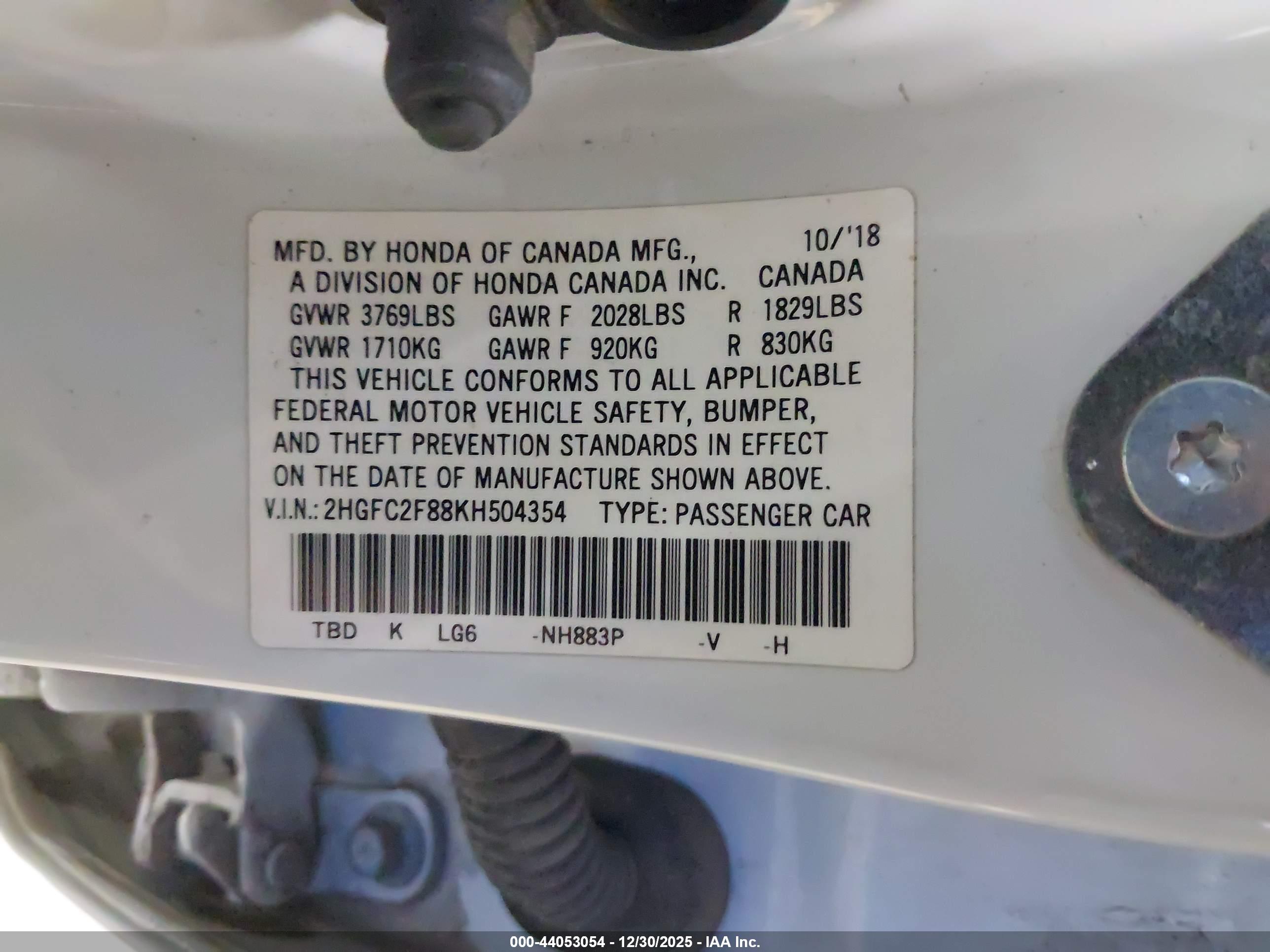 HONDA CIVIC image 9