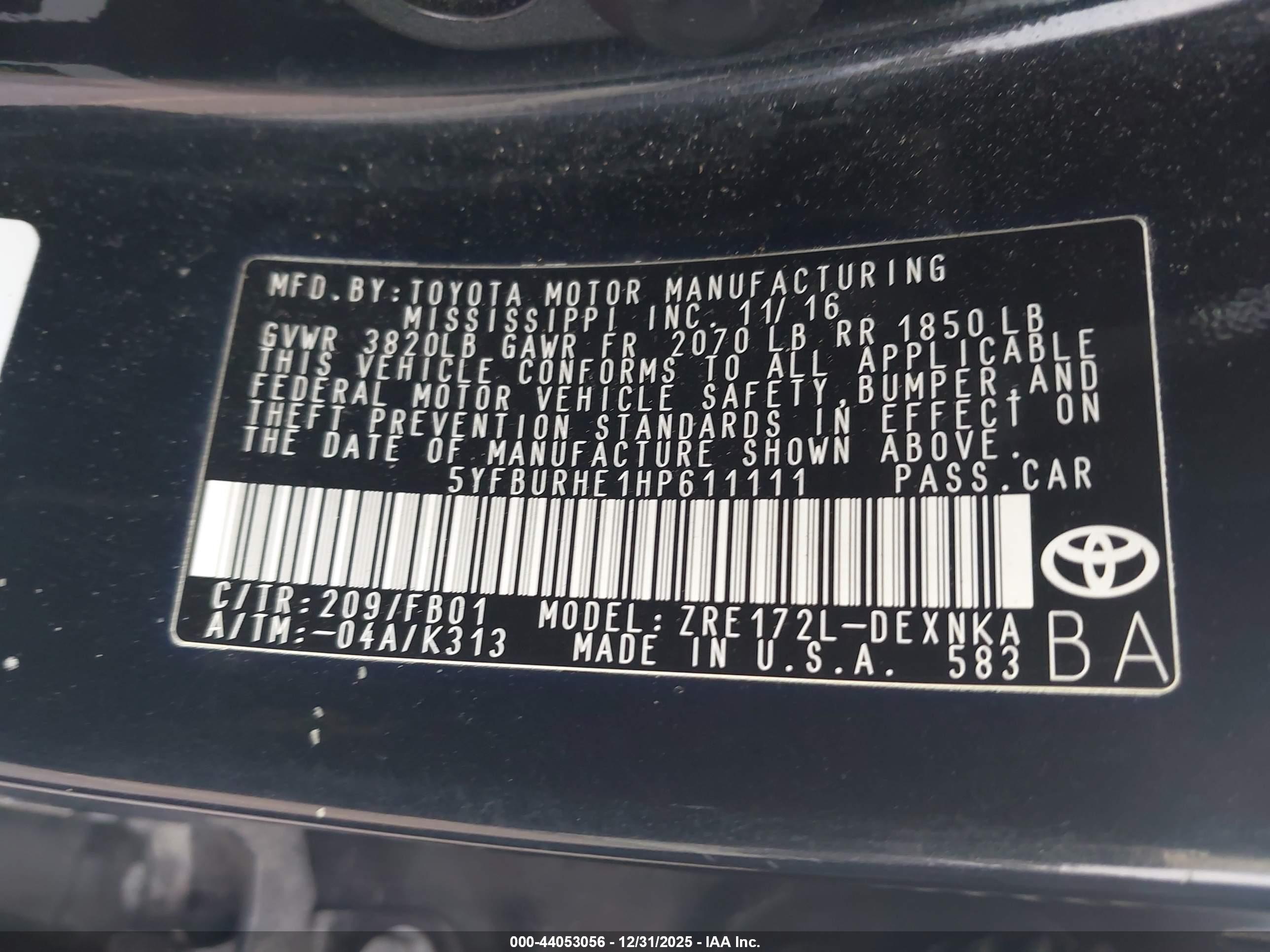 TOYOTA COROLLA image 9