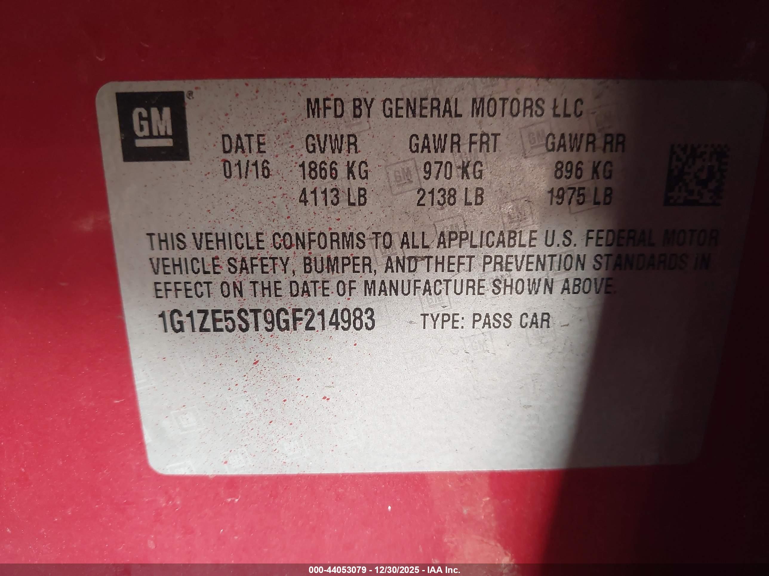 CHEVROLET MALIBU image 9