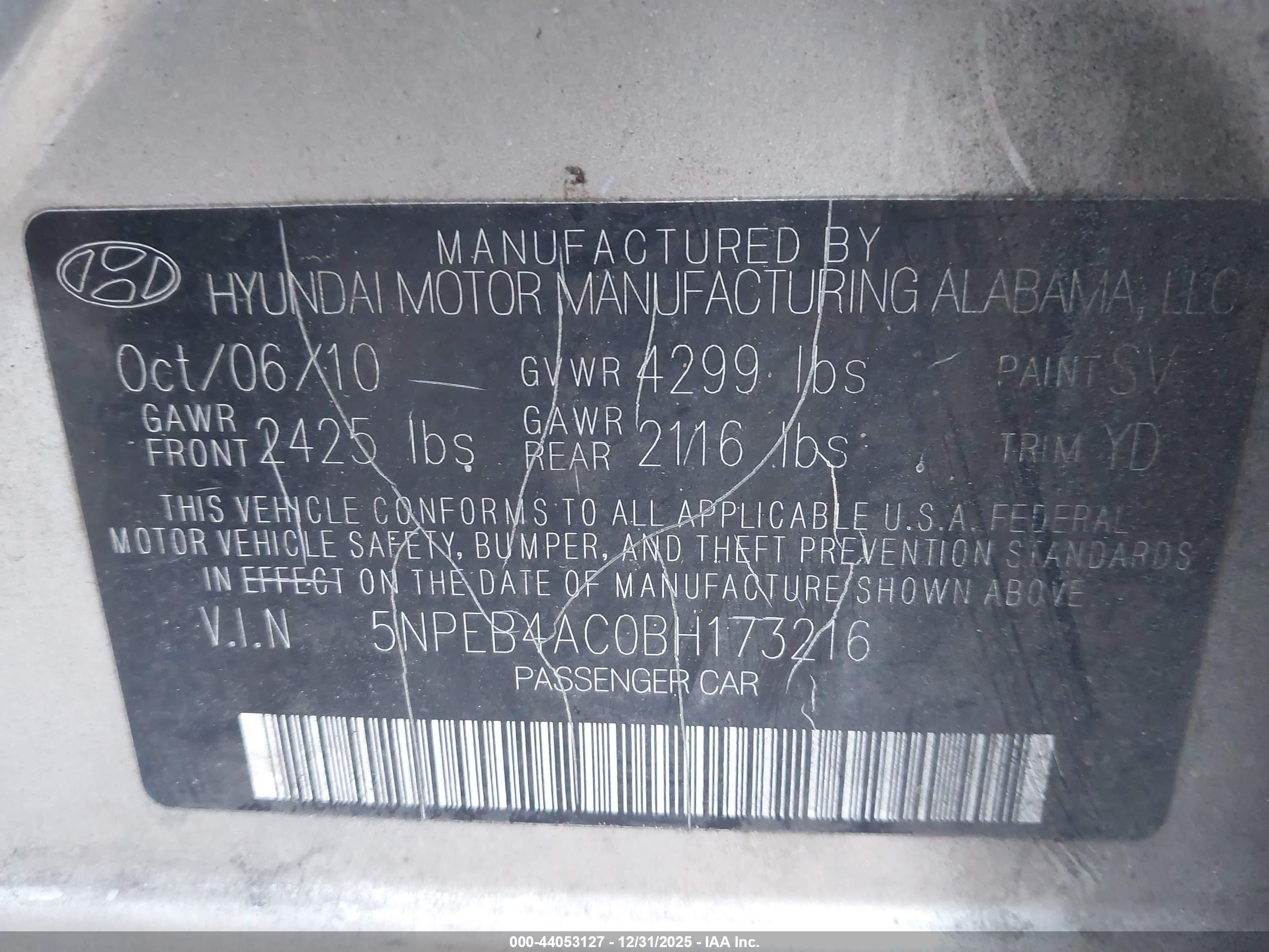 HYUNDAI SONATA image 9