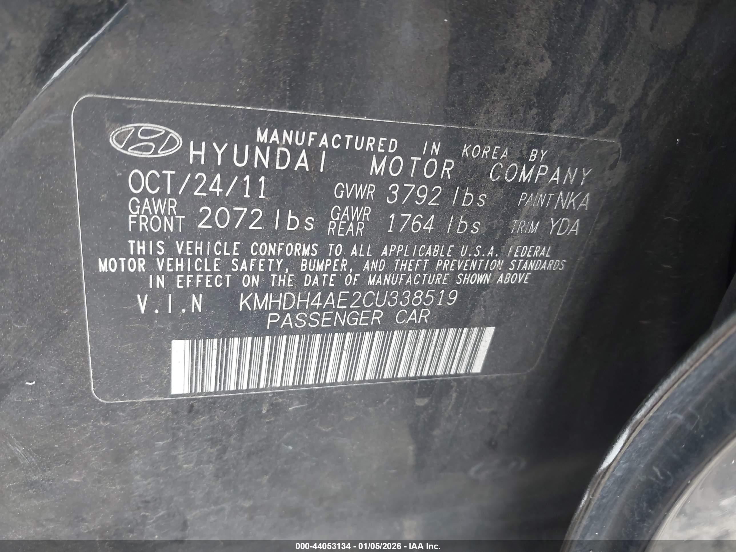 HYUNDAI ELANTRA image 9
