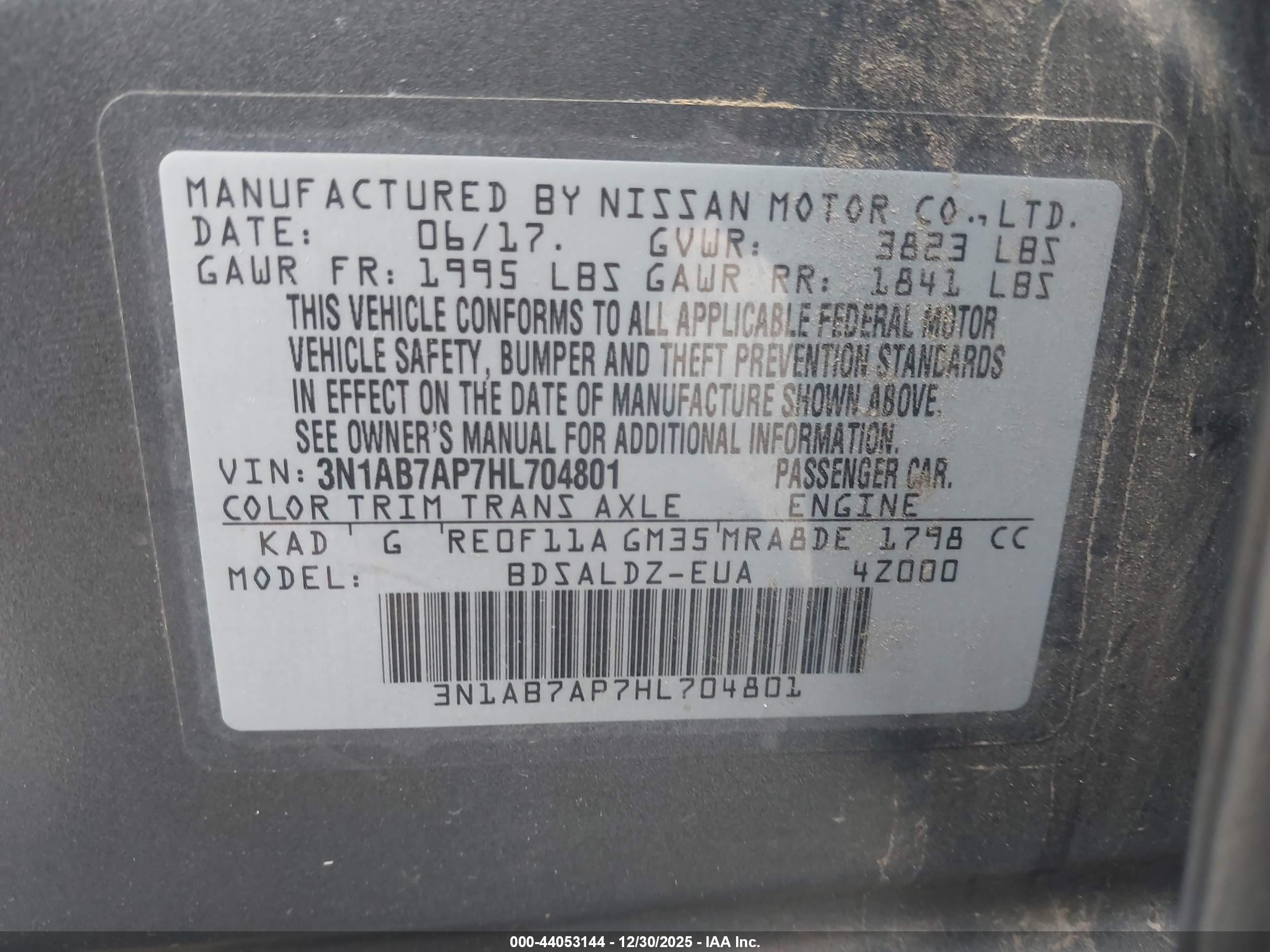 NISSAN SENTRA image 9