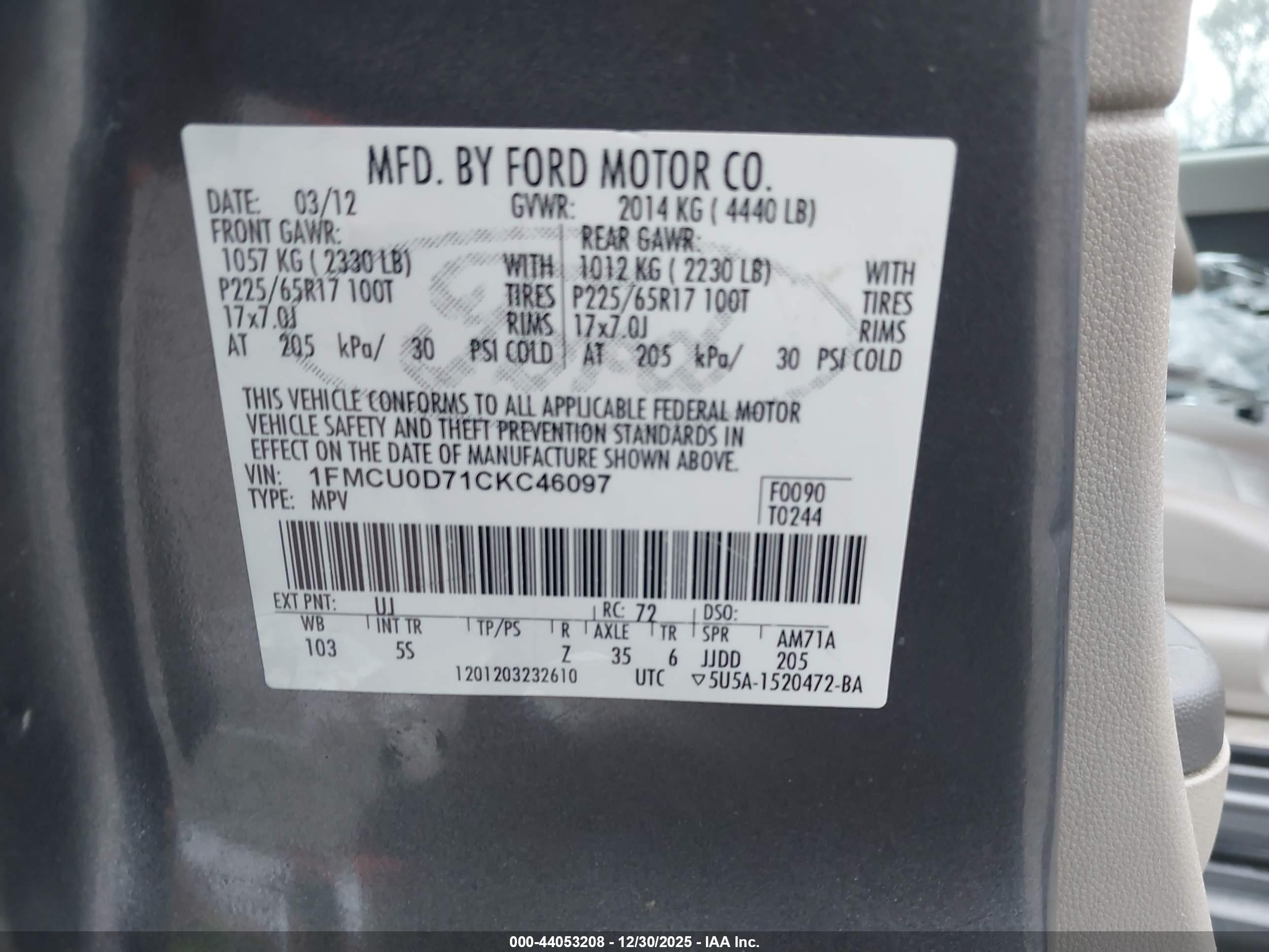 FORD ESCAPE image 9