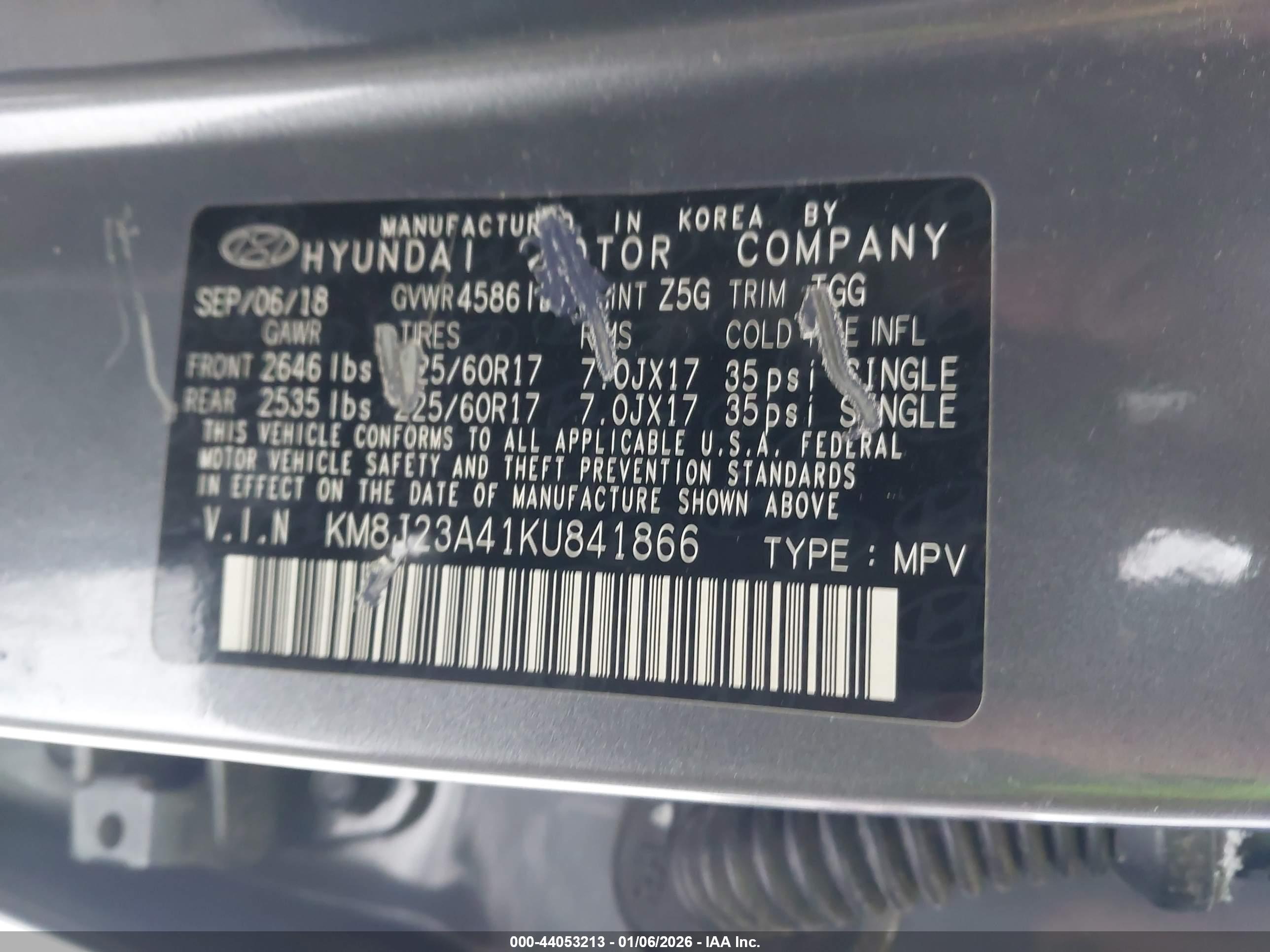 HYUNDAI TUCSON image 9