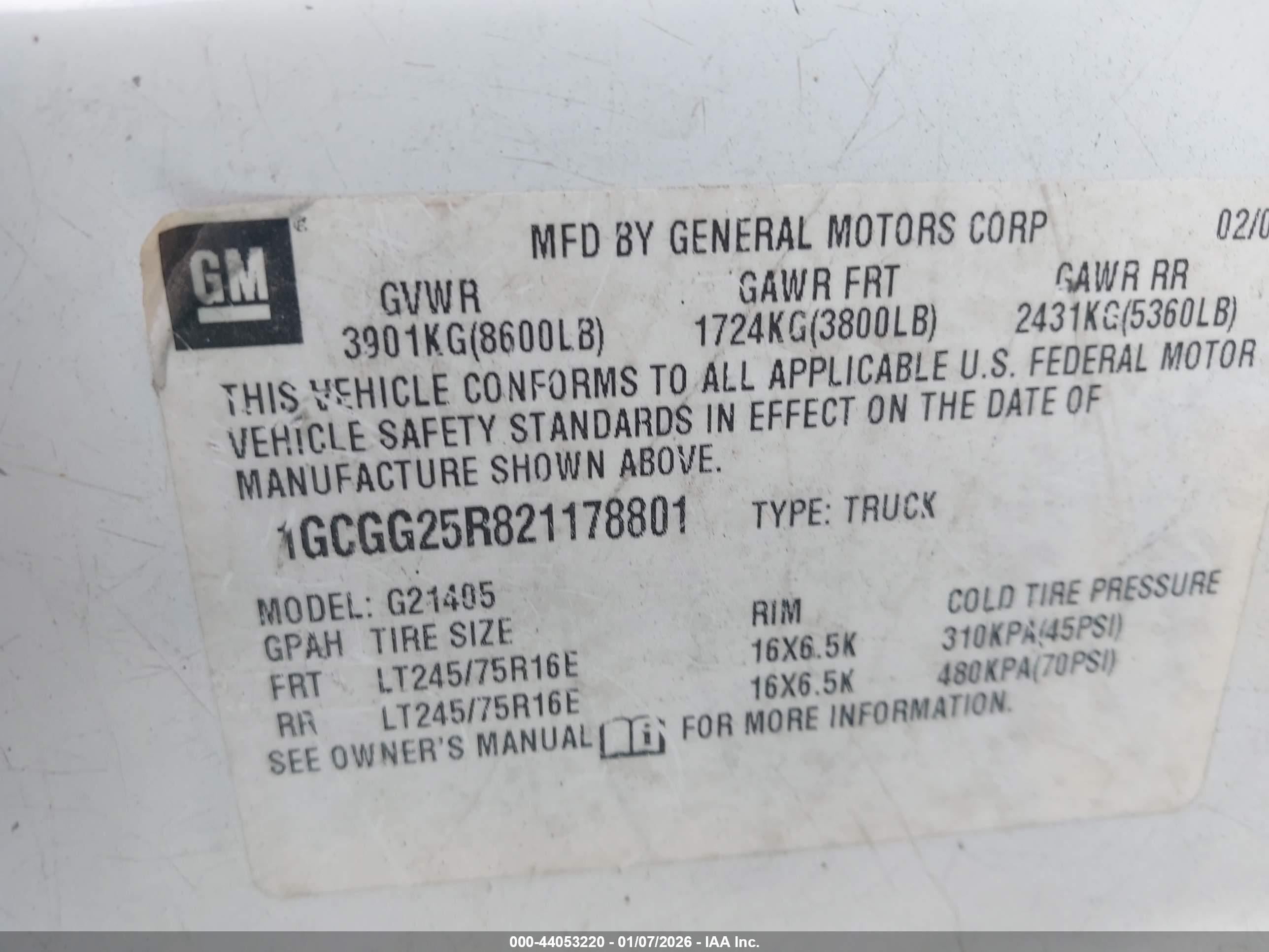 CHEVROLET EXPRESS image 9