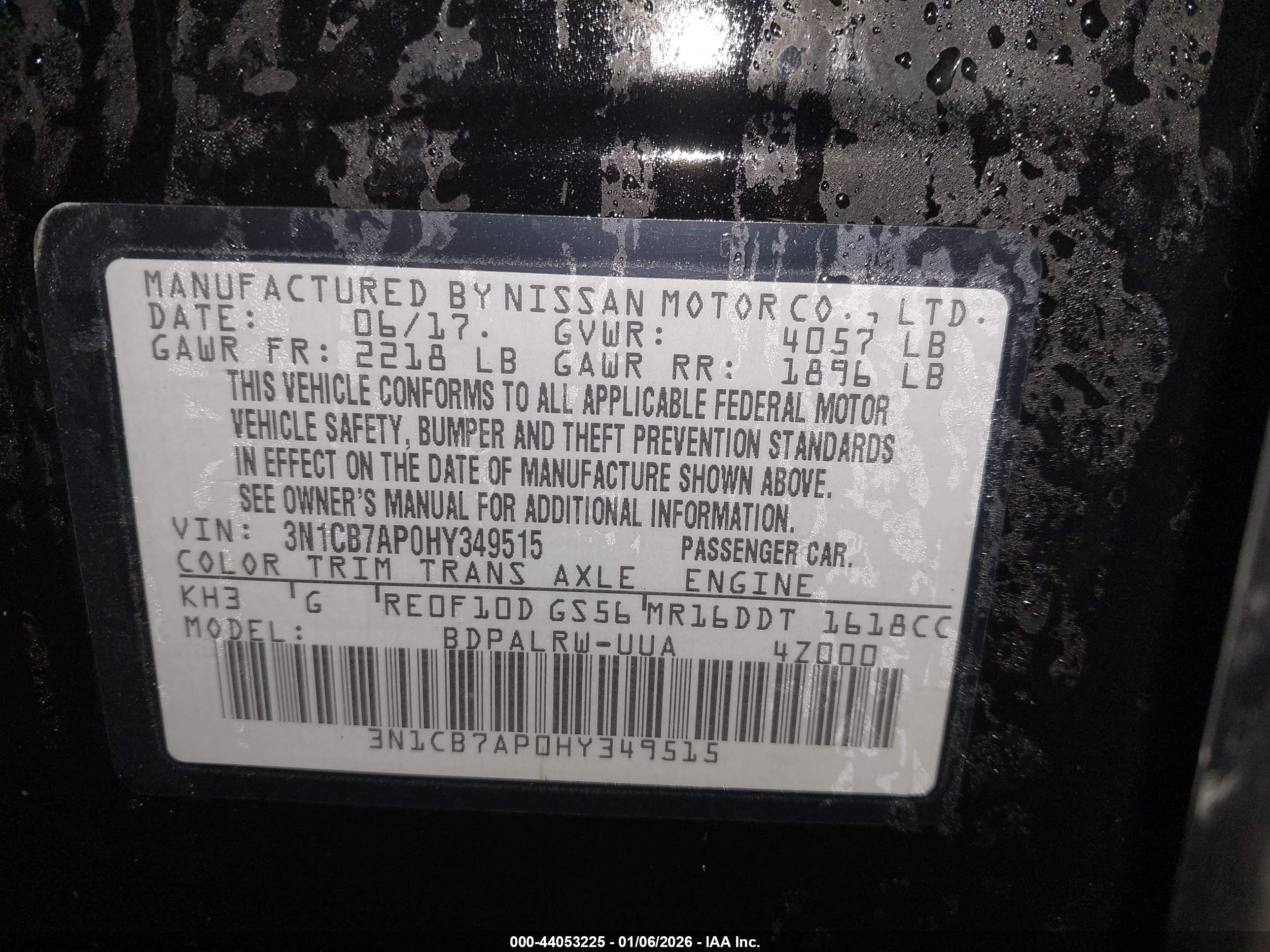 NISSAN SENTRA image 9