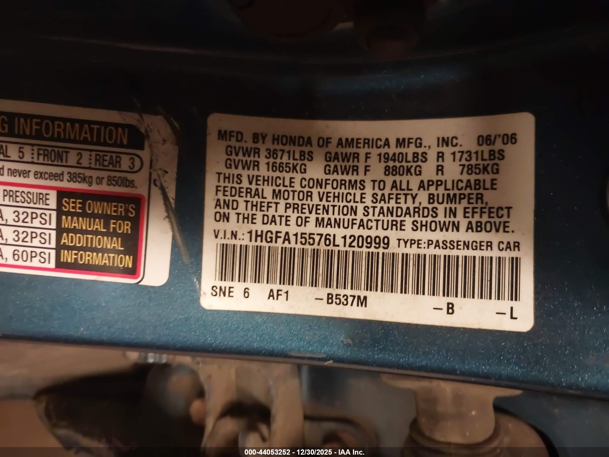 HONDA CIVIC image 9
