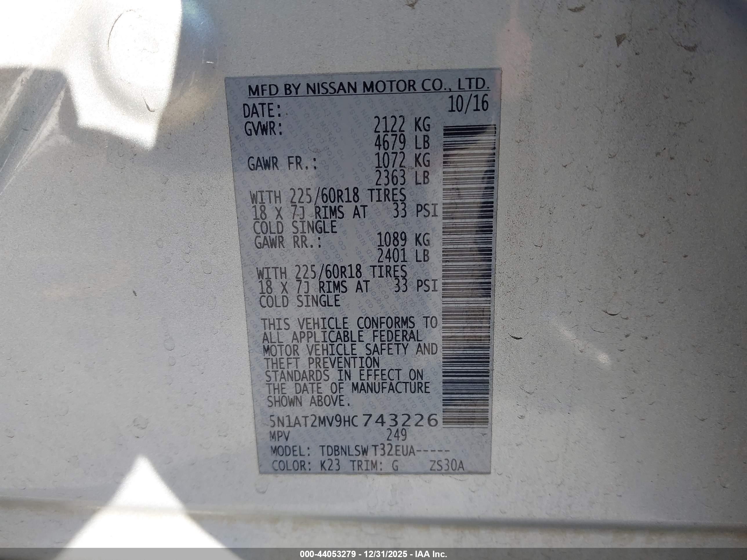 NISSAN ROGUE image 9