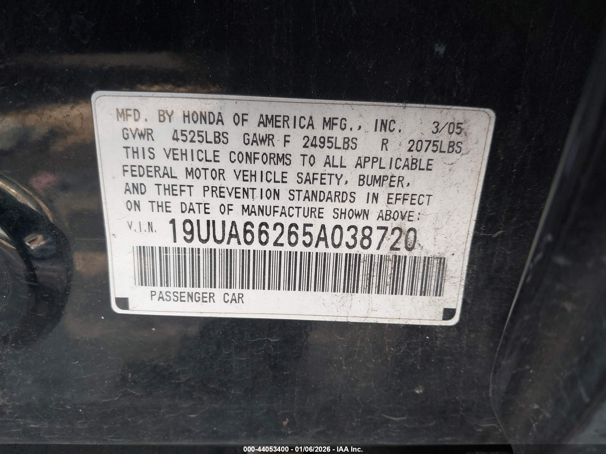ACURA TL image 9
