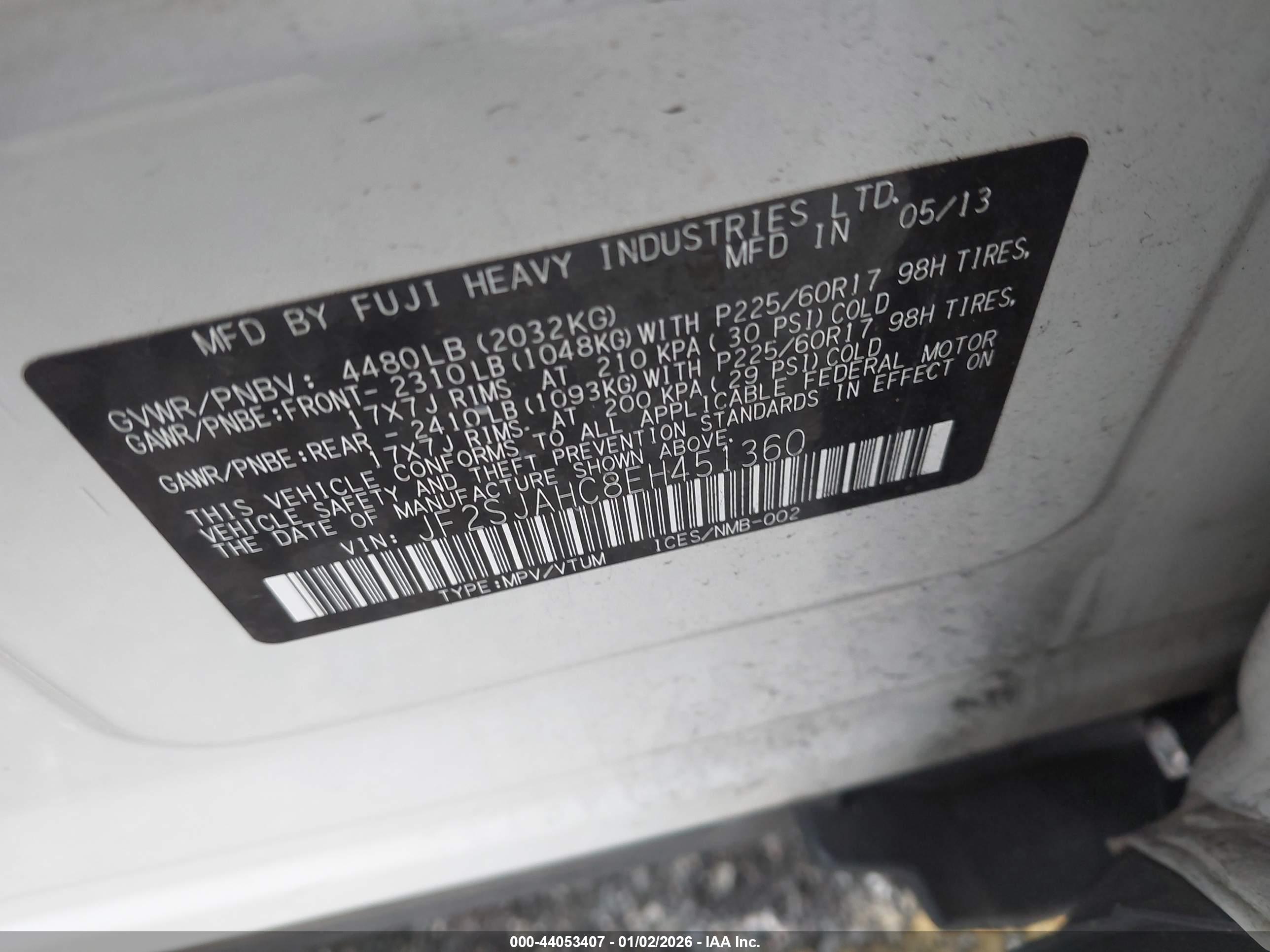 SUBARU FORESTER image 9