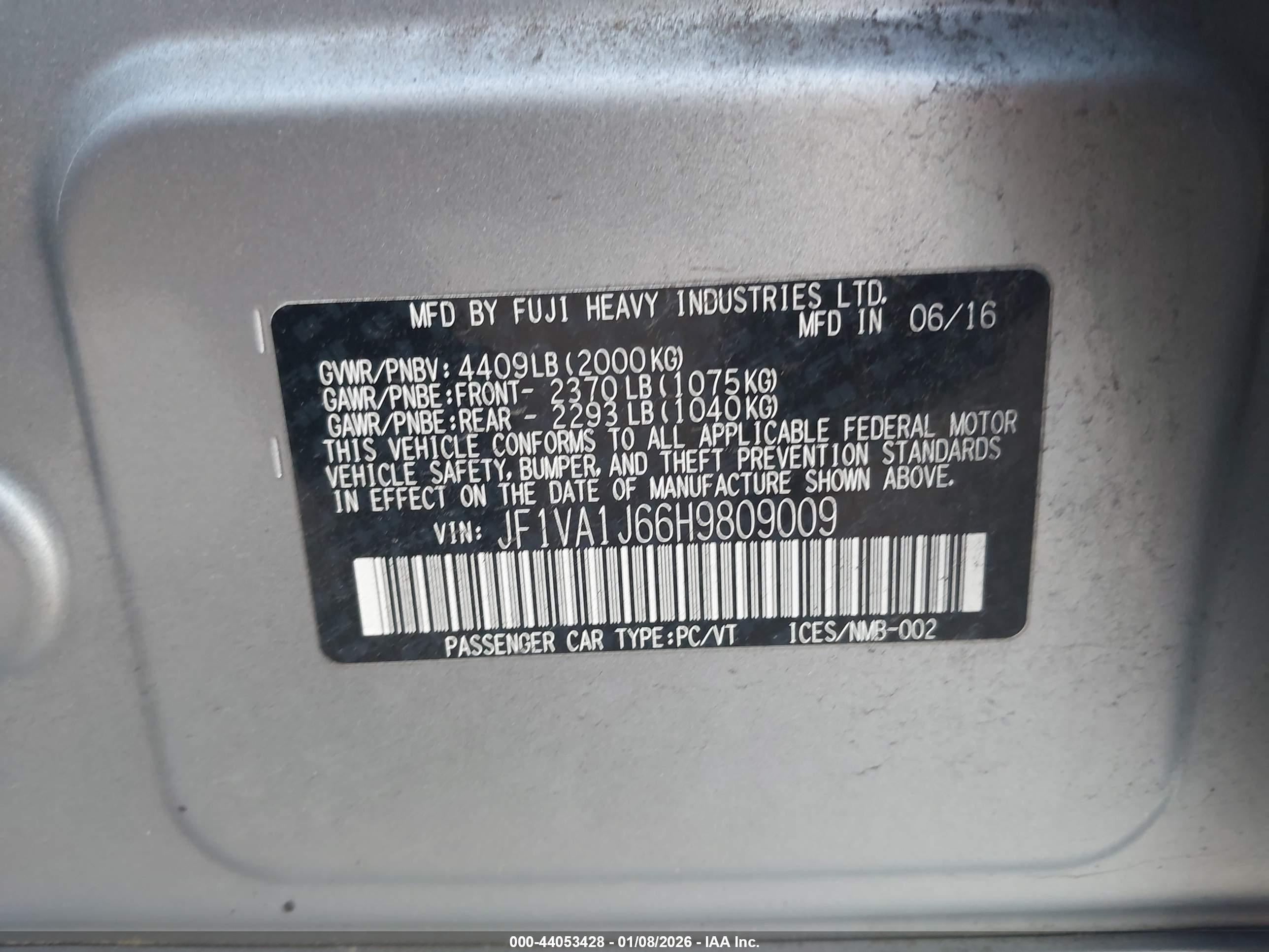 SUBARU WRX image 9