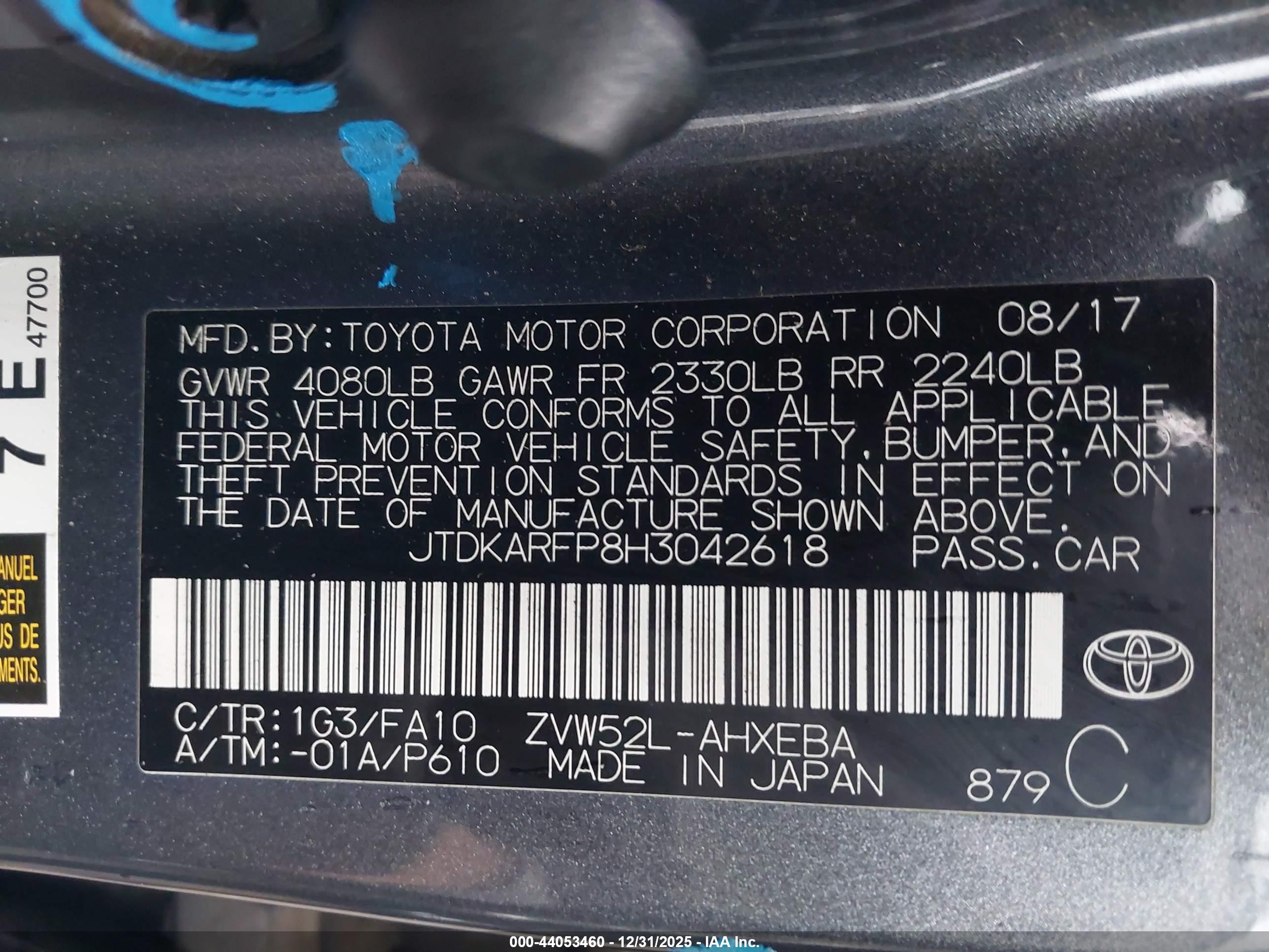 TOYOTA PRIUS image 9