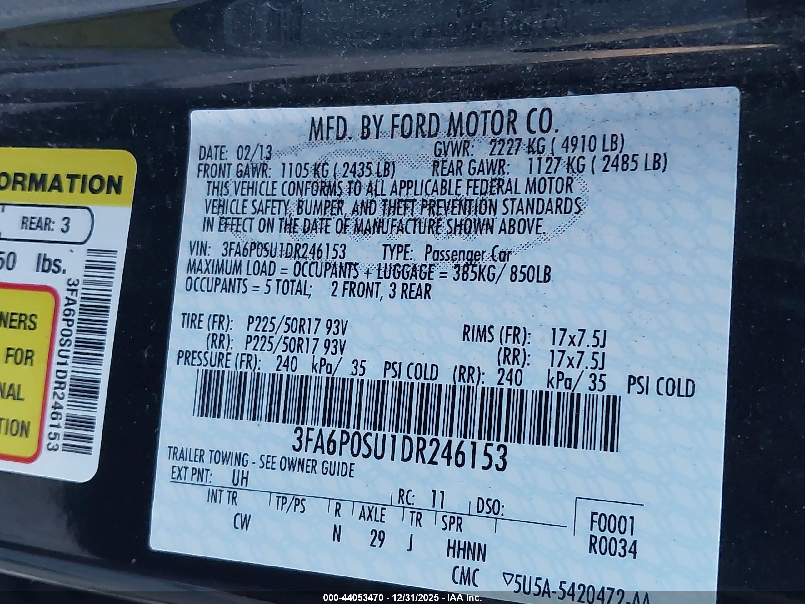 FORD FUSION image 9